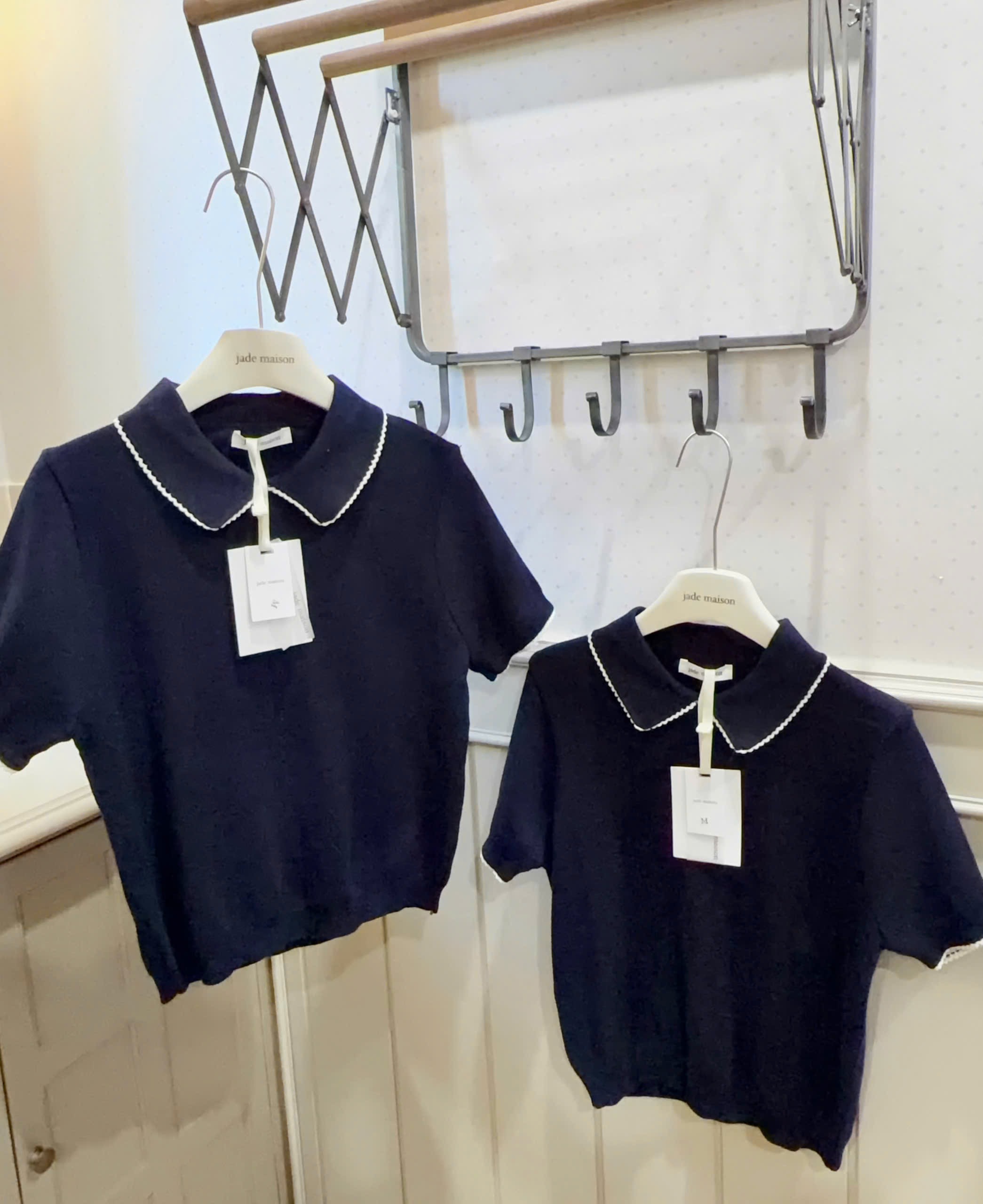 ÁO LEN THAN DỆT CỔ VIỀN CHO NỮ