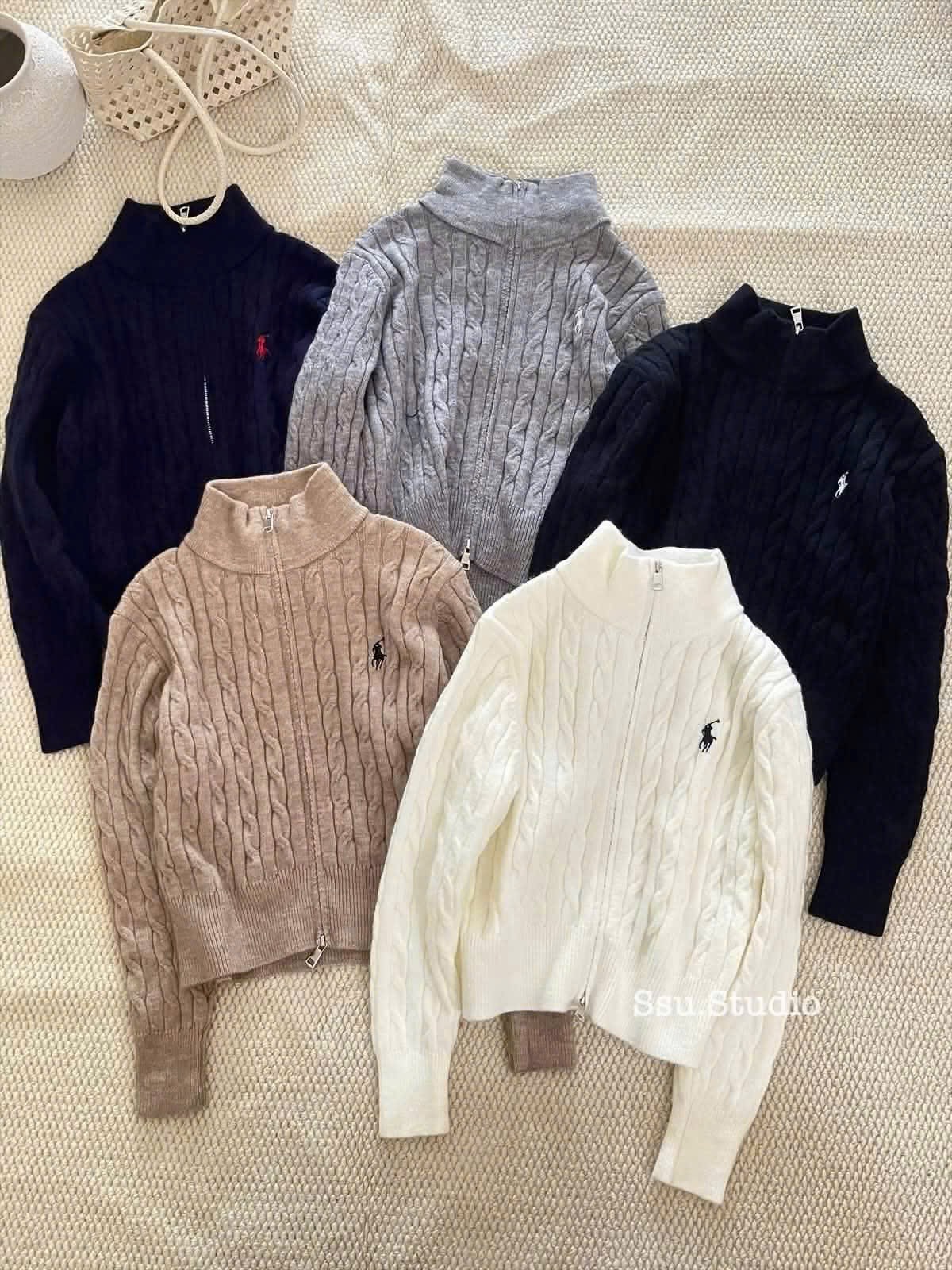ÁO LEN THỪNG KHOÁ NGỰA QCCC