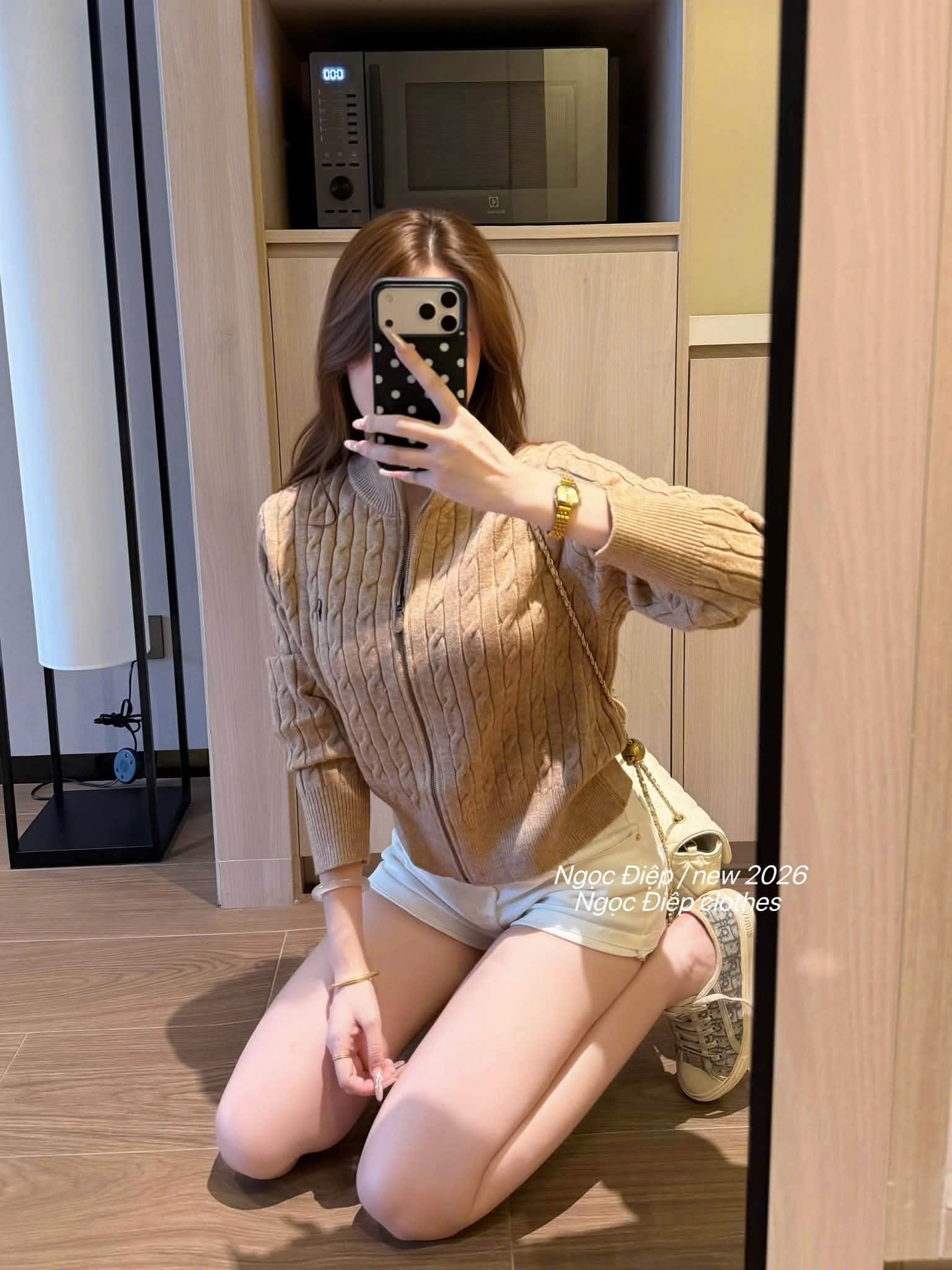 ÁO LEN THỪNG KHOÁ NGỰA QCCC