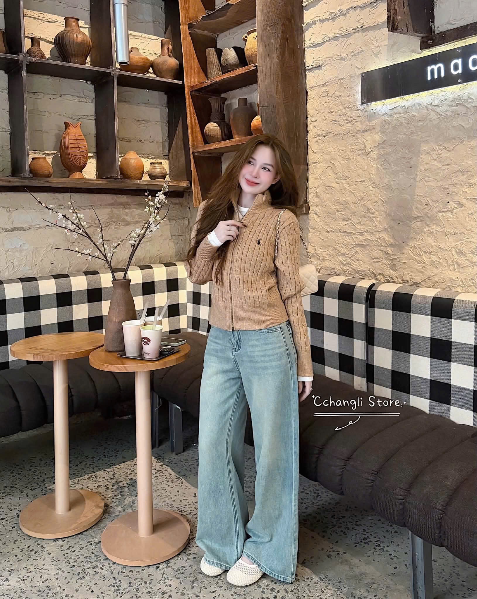 ÁO LEN THỪNG KHOÁ NGỰA QCCC