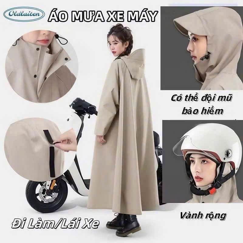 ÁO MƯA MẪU MỚI 1 ĐẦU