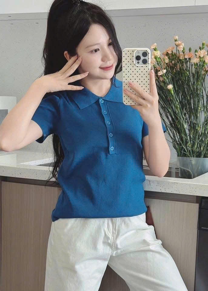 ÁO POLO TRƠN WG.WE 6 MÀU CHO NỮ M8770