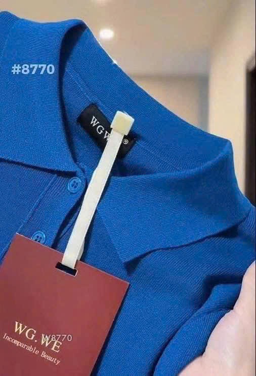 ÁO POLO TRƠN WG.WE 6 MÀU CHO NỮ M8770