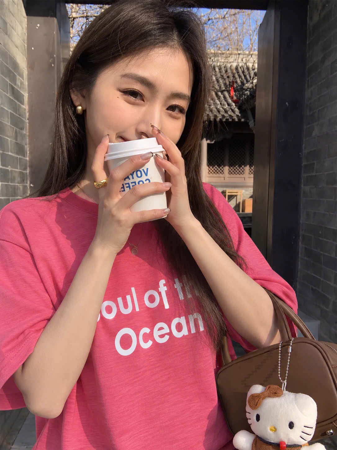 ÁO PULL CỘC HỒNG SEN CHỮ OCEAN BNBB