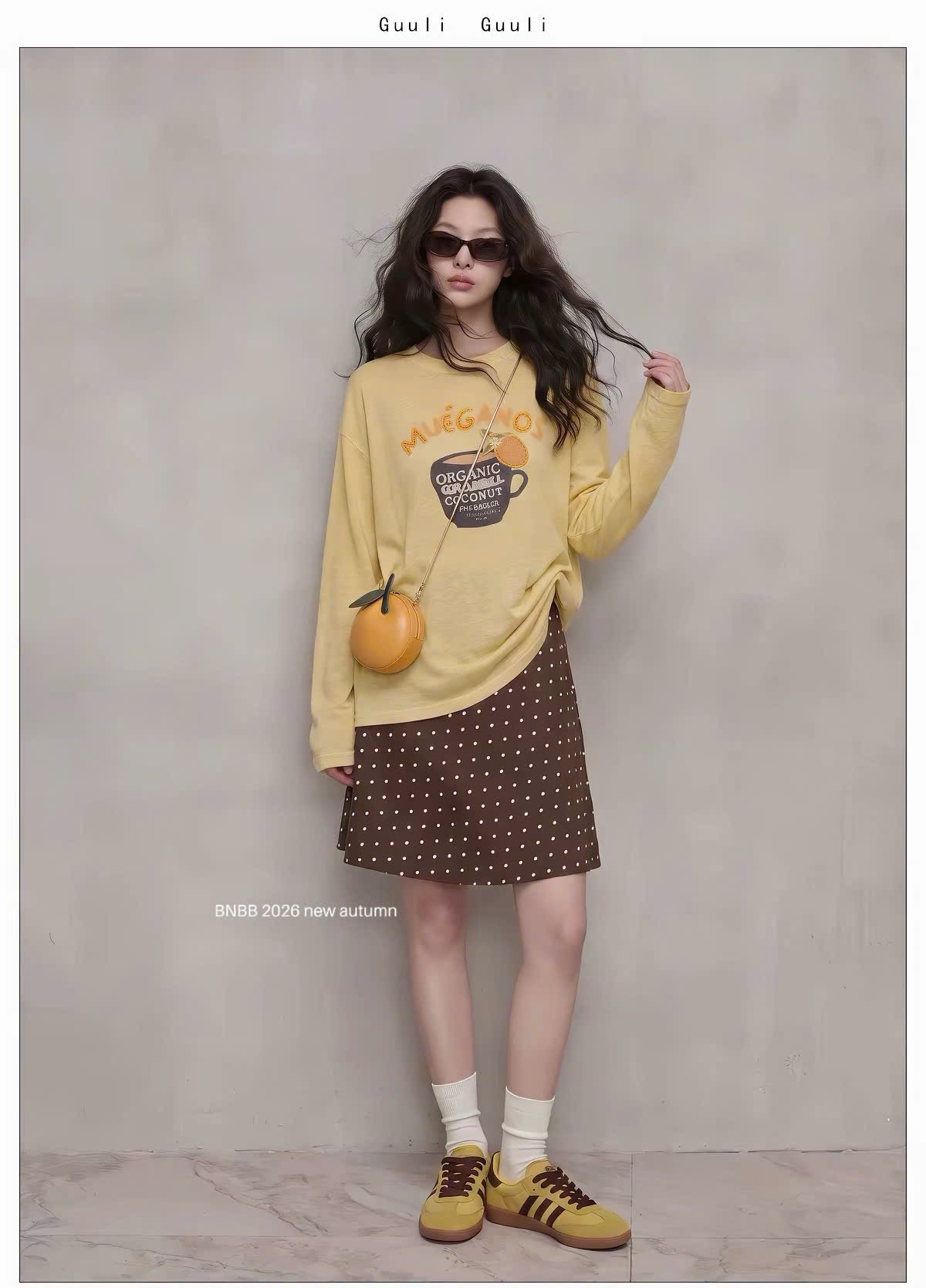 ÁO PULL CỘC VÀNG DT CHỮ MUEGAN BNBB