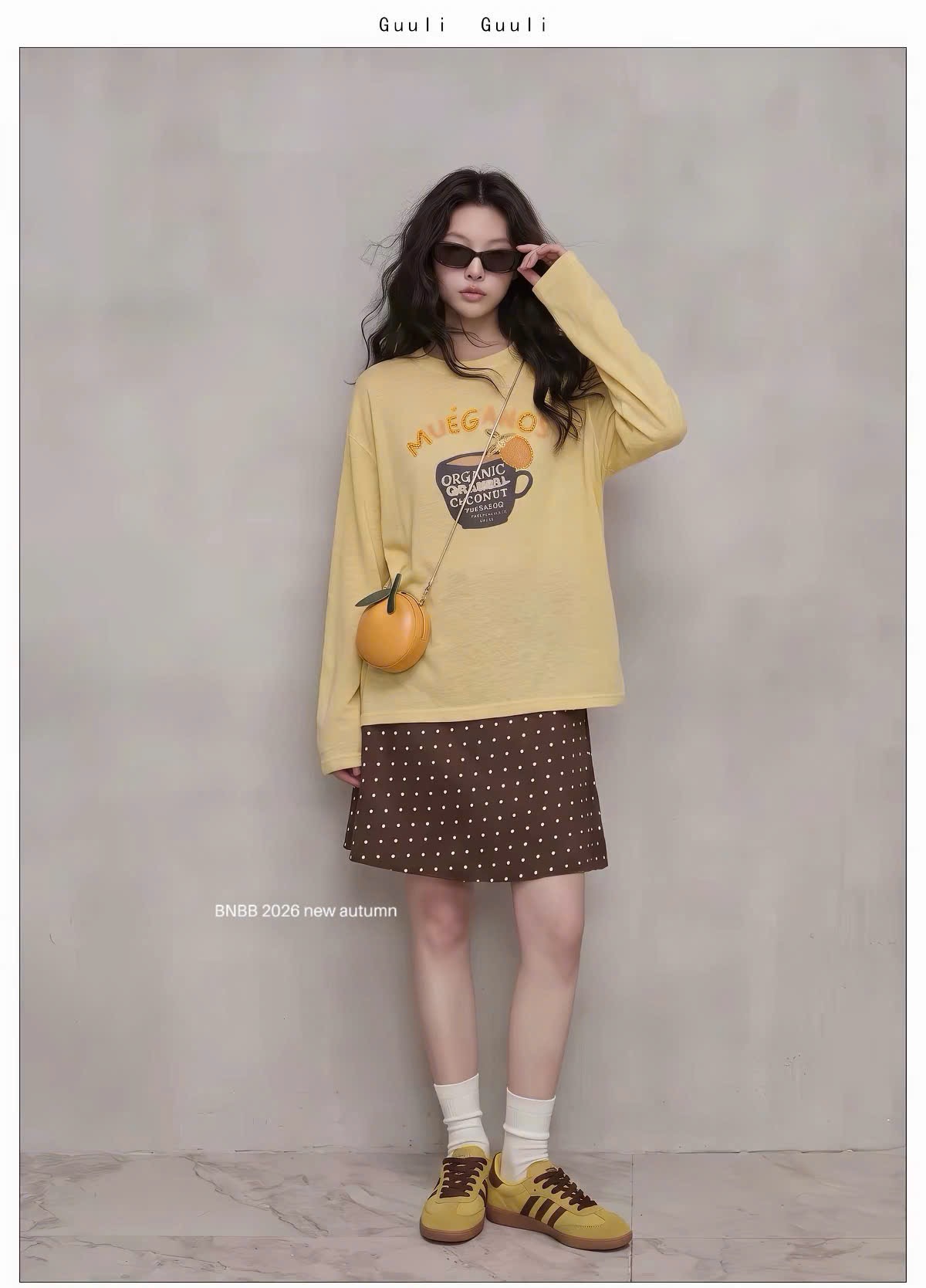 ÁO PULL CỘC VÀNG DT CHỮ MUEGAN BNBB