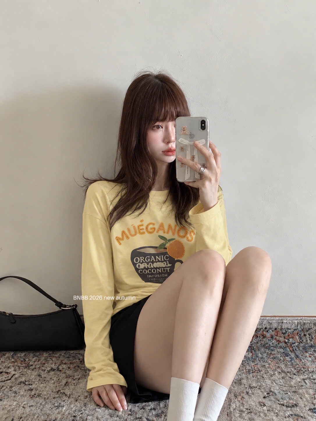 ÁO PULL CỘC VÀNG DT CHỮ MUEGAN BNBB