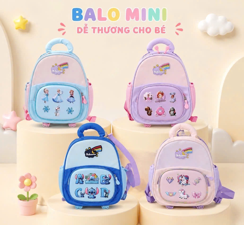 BALO MẦM NON CHO BÉ 1-5 TUỔI