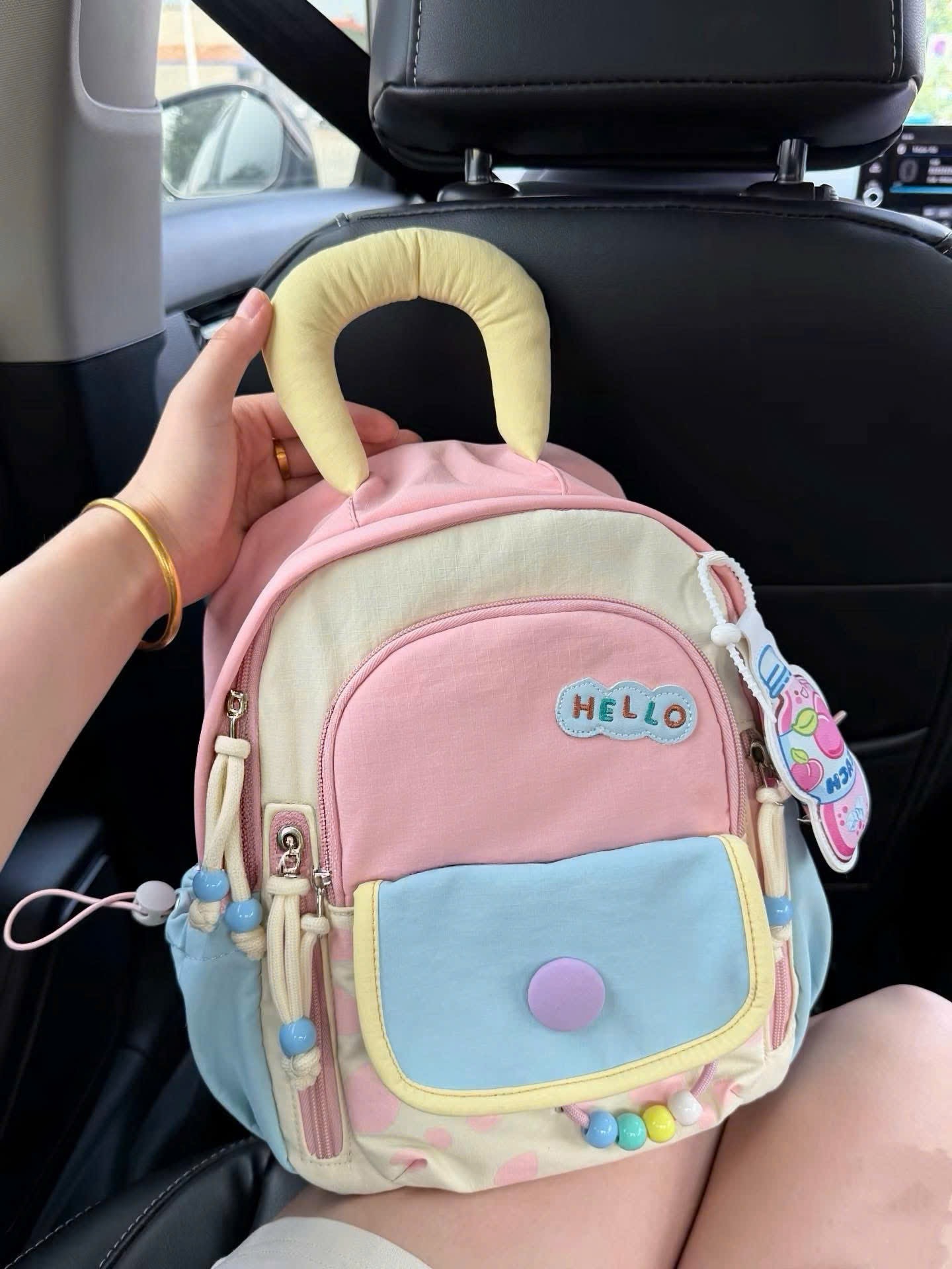 BALO PHỐI MÀU CHỮ HELLO