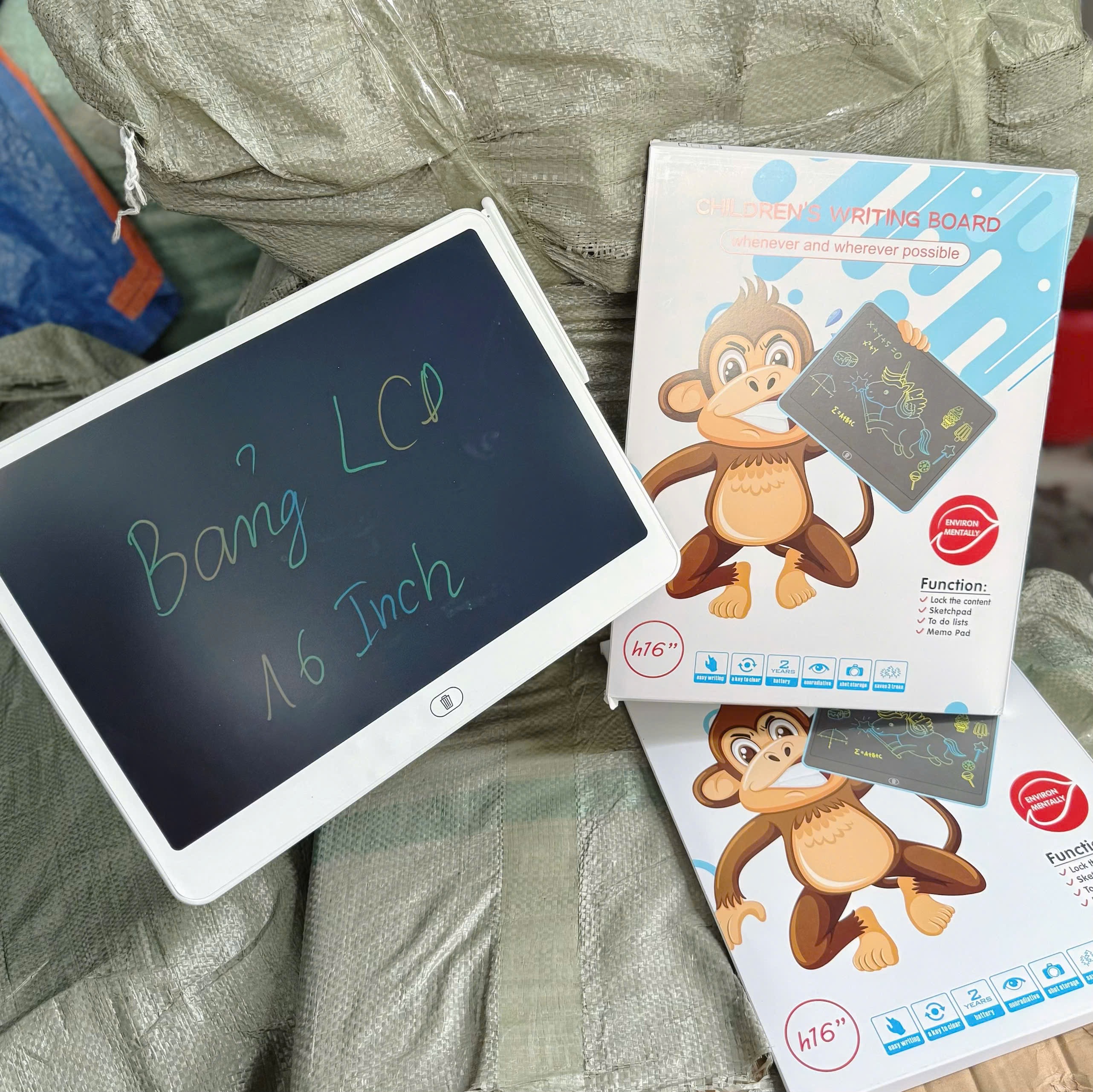 BẢNG LCD 16INCH CON KHỈ