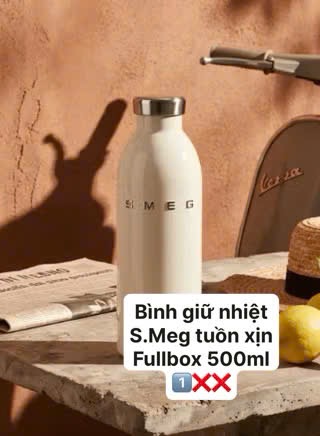 BÌNH GIỮ NHIỆT SMEG CAO CẤP 500ML