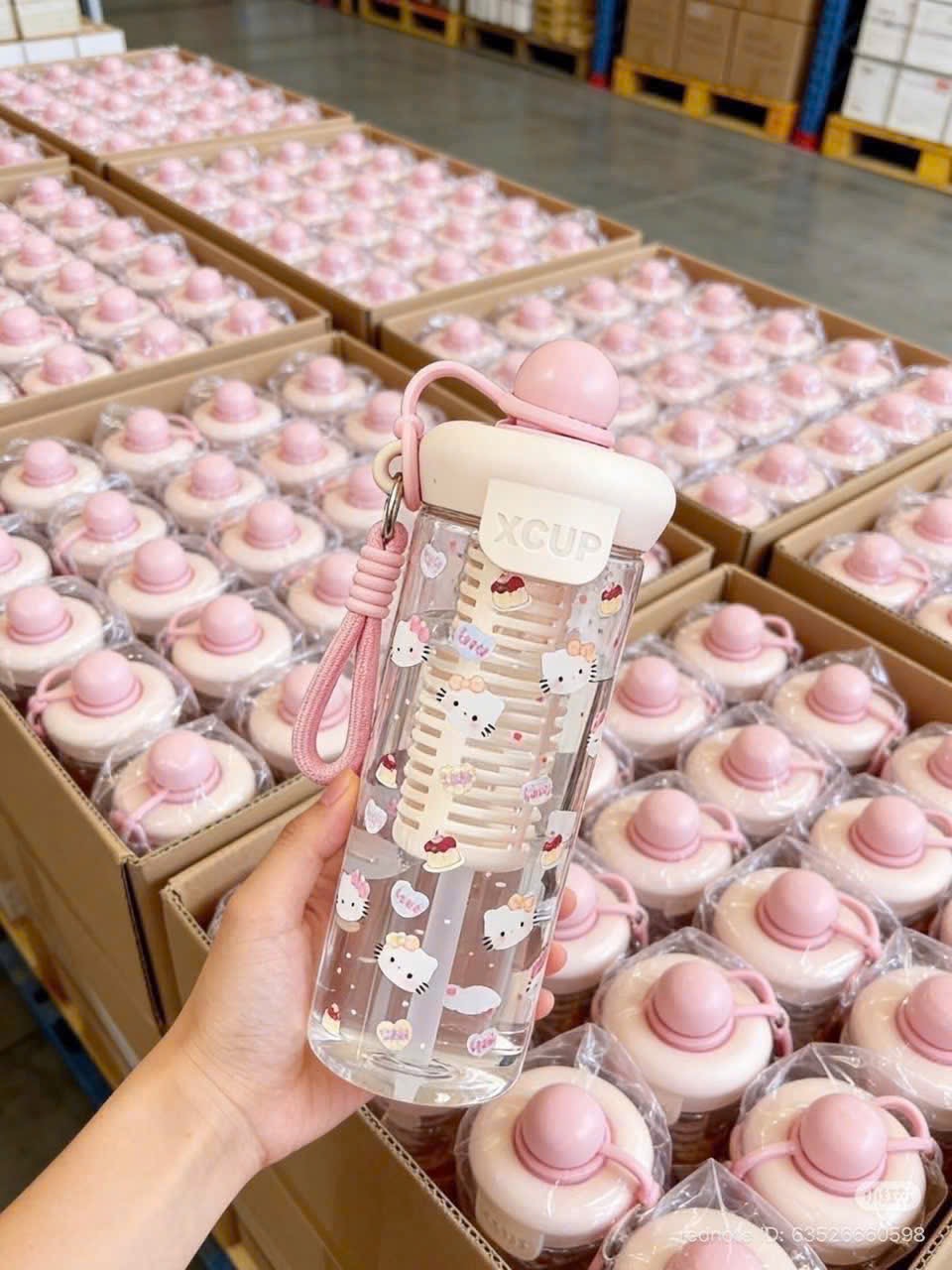 BÌNH UỐNG NƯỚC 750ML- không chọn màu