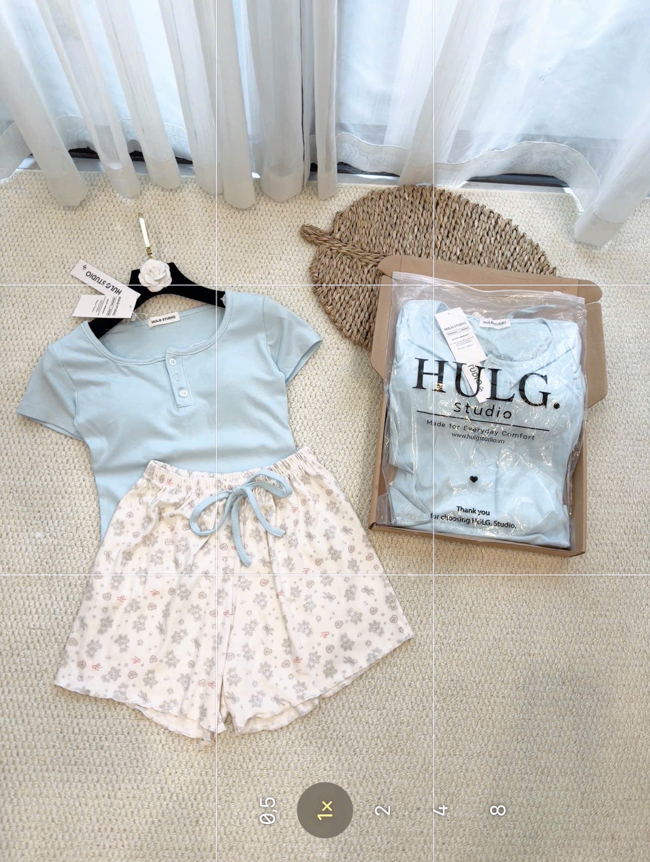 BỘ CỘC XANH PHỐI REN CÚC NGỰC QUẦN ĐÙI