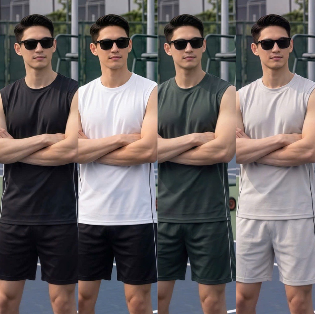 BỘ ĐÙI BA LỖ THUN LẠNH LÀM MÁT CHO NAM