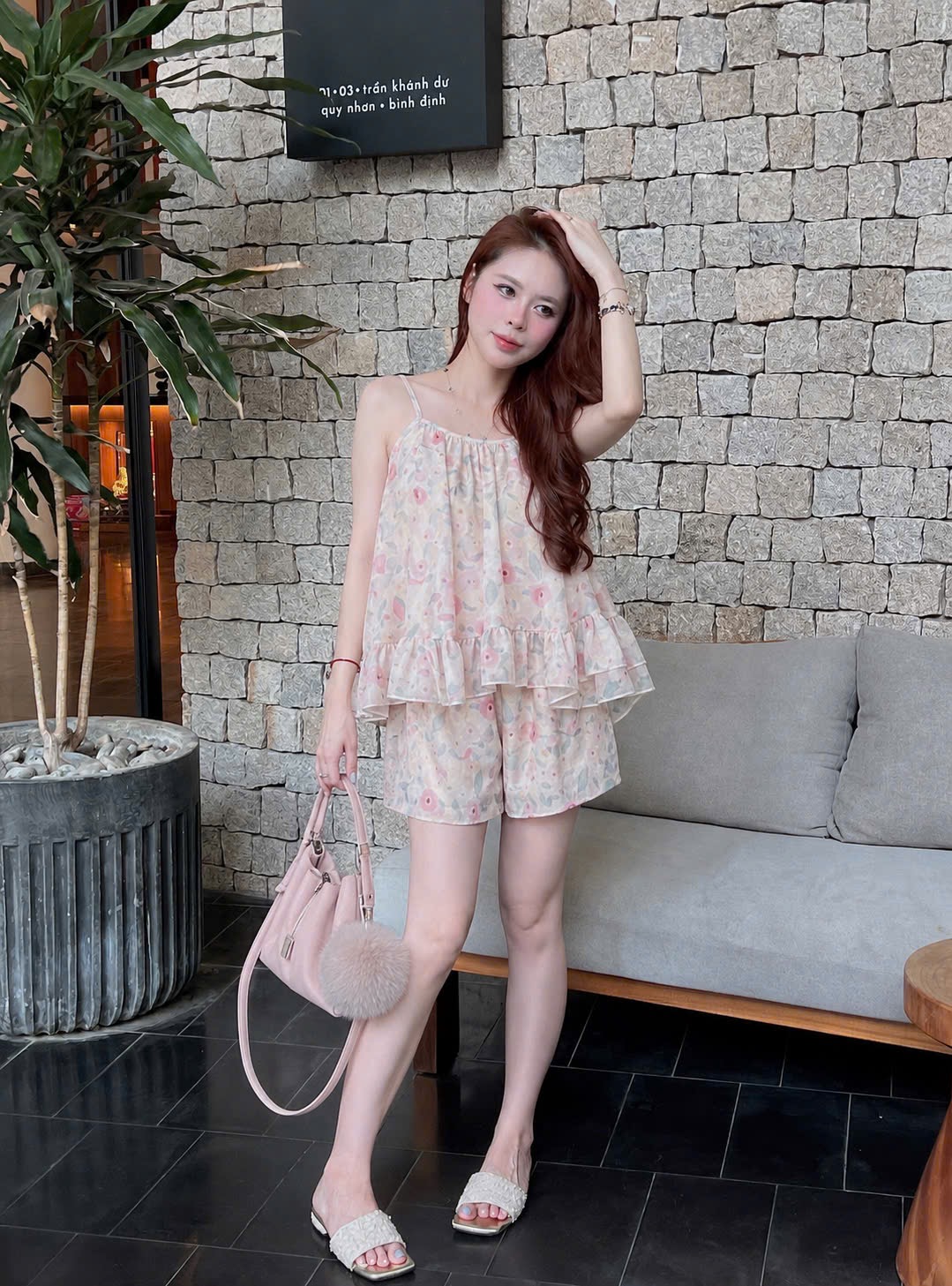 BỘ ĐÙI HOA TƠ 2S QUẦN BÈO