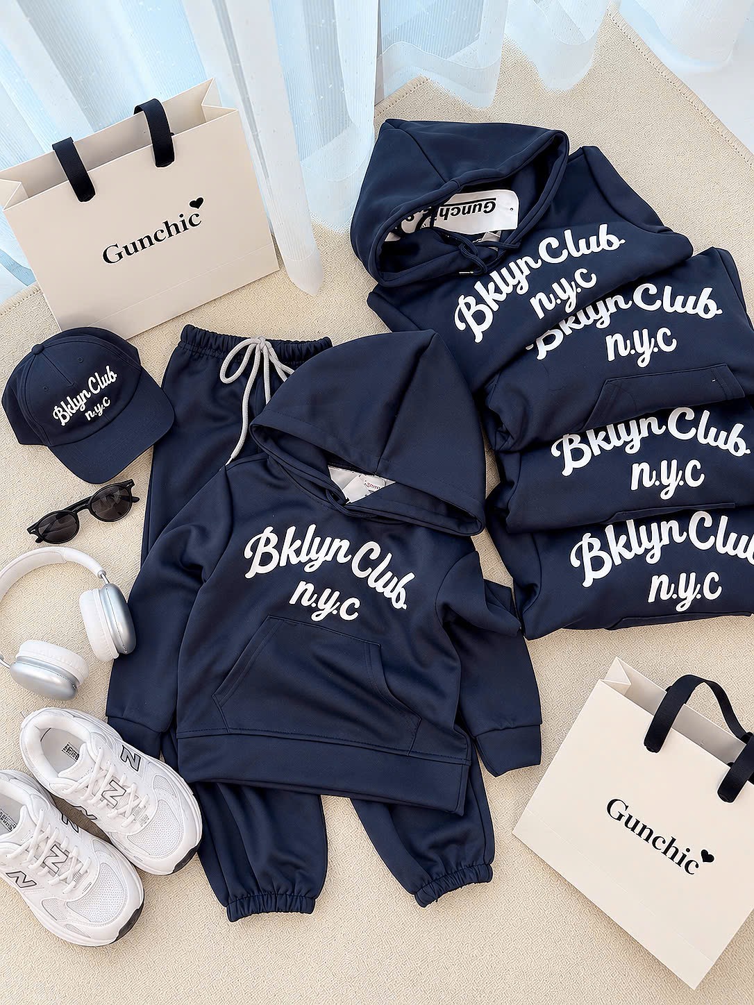 BỘ HODIE MŨ THAN CLUB BT BG
