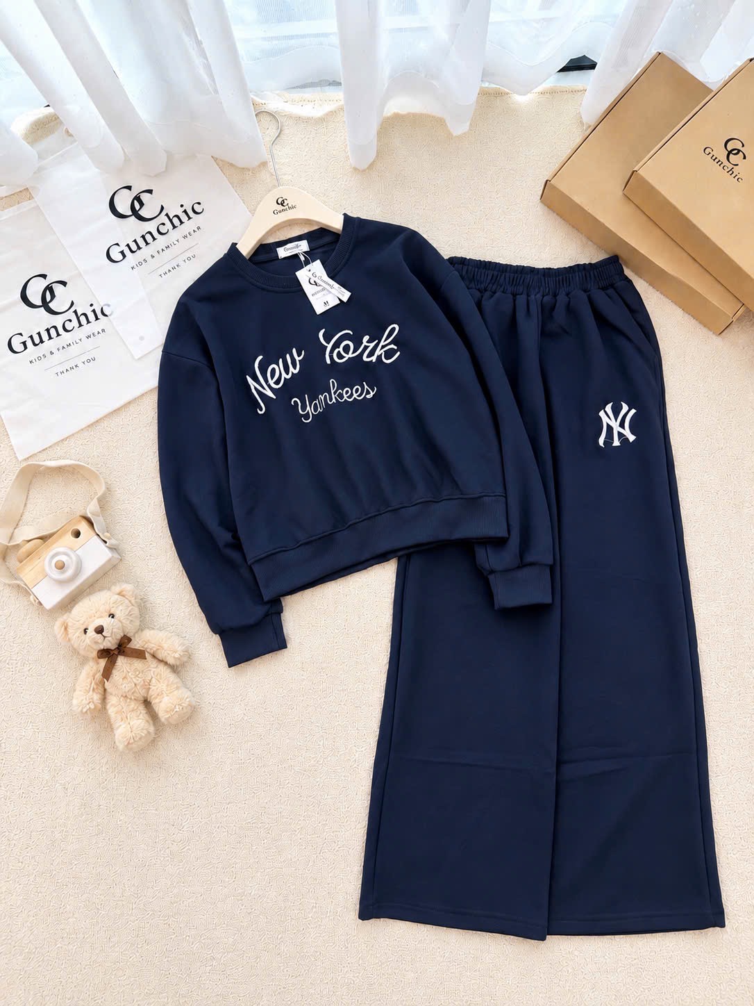 BỘ NỈ CHỮ NEW YORK THAN