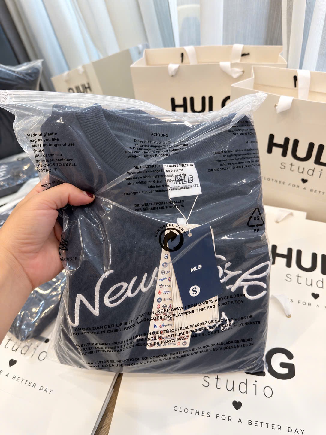 BỘ NỈ THAN MLB NEWYORK VẢI ĐẸP