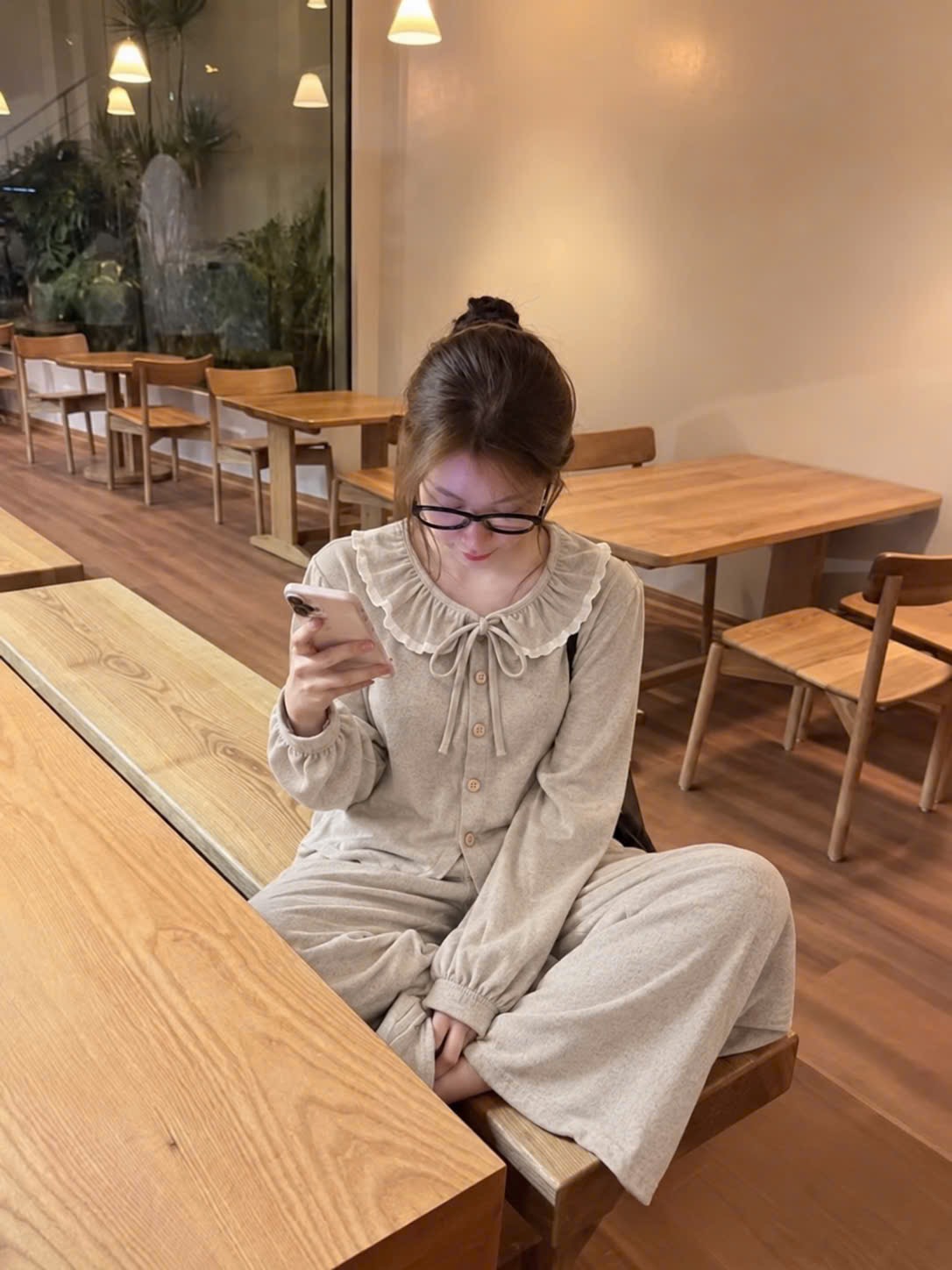 BỘ TĂM THỎ CỔ SEN PHỐI REN ĐỎ BE