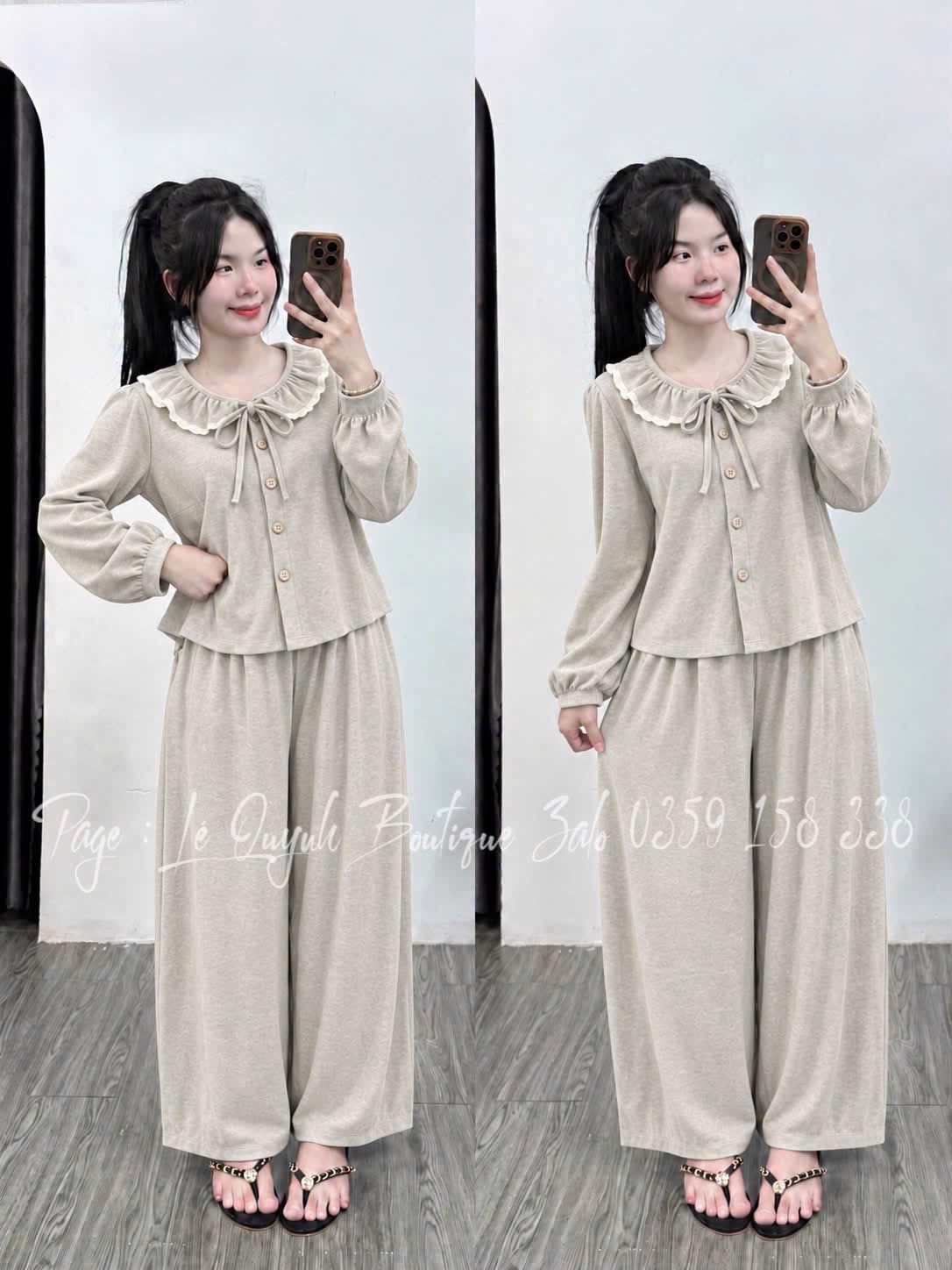 BỘ TĂM THỎ CỔ SEN PHỐI REN ĐỎ BE