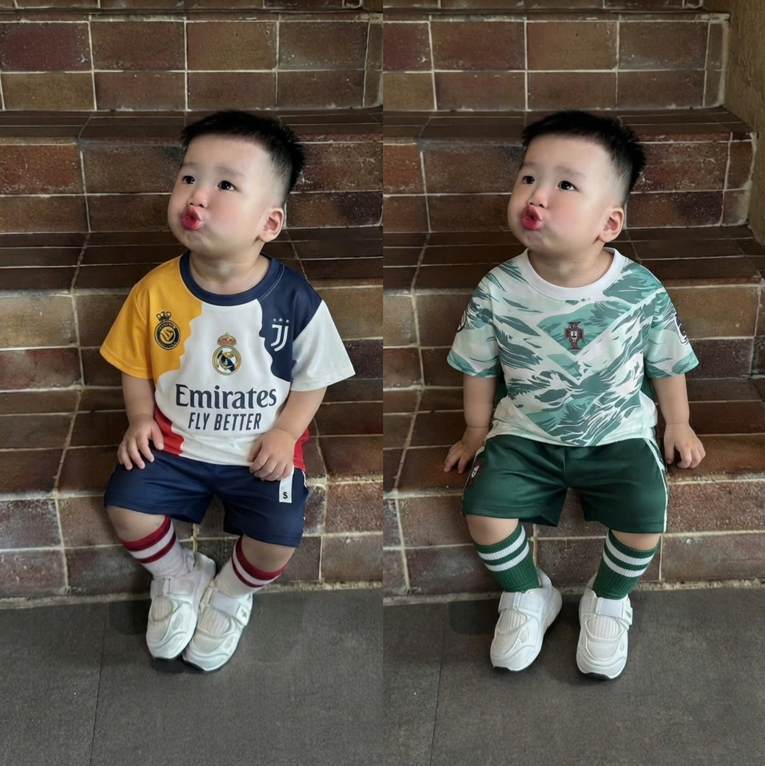 SET 2 BỘ THỂ THAO RONALDO 7 BT