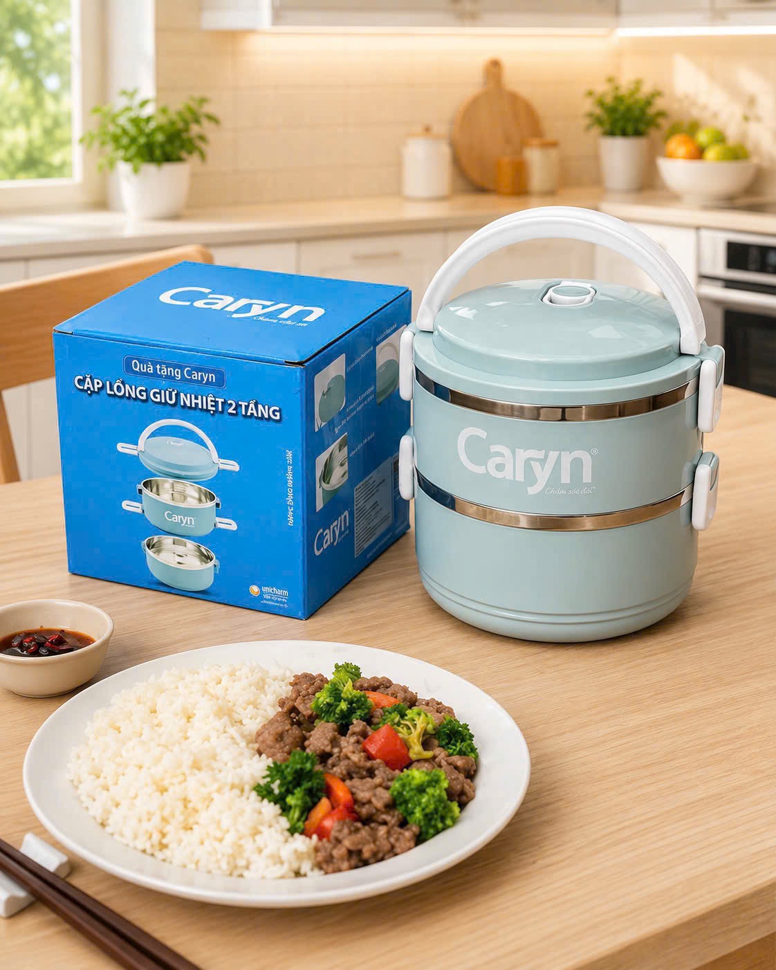 CẶP LỒNG GIỮ NHIỆT CARYN KHUYẾN MẠI