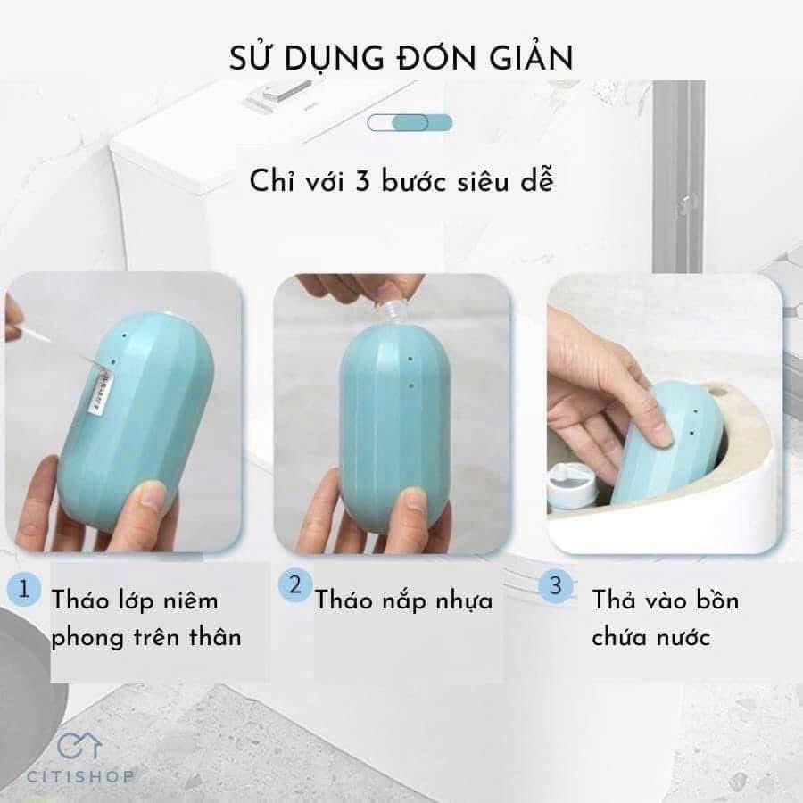 COMBO 3 LỌ TẨY BỒN CẦU XANH