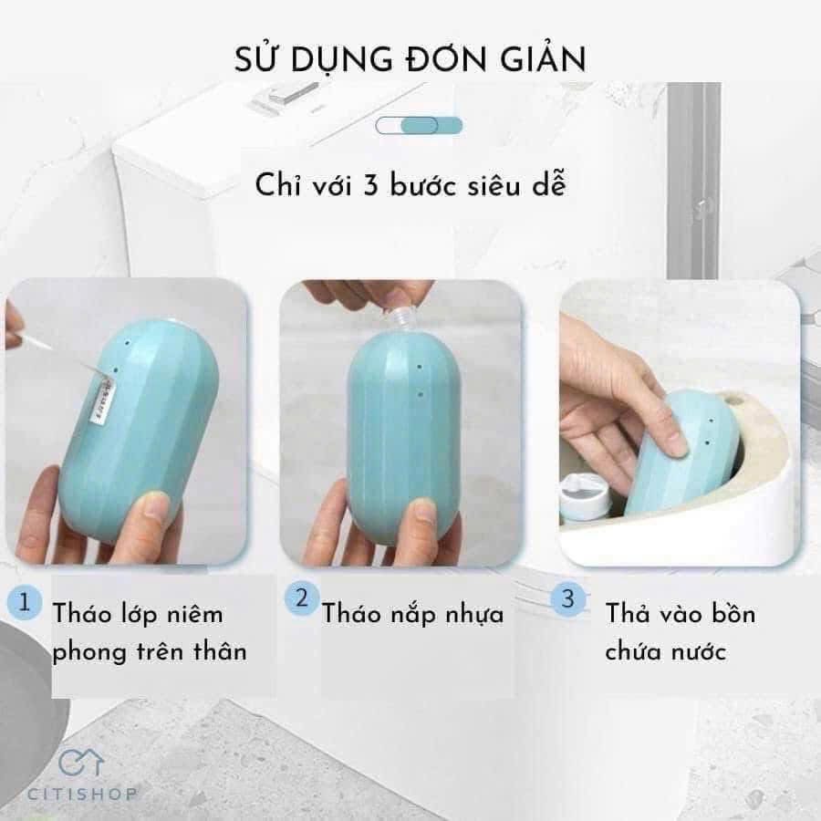 COMBO 3 LỌ TẨY BỒN CẦU XANH