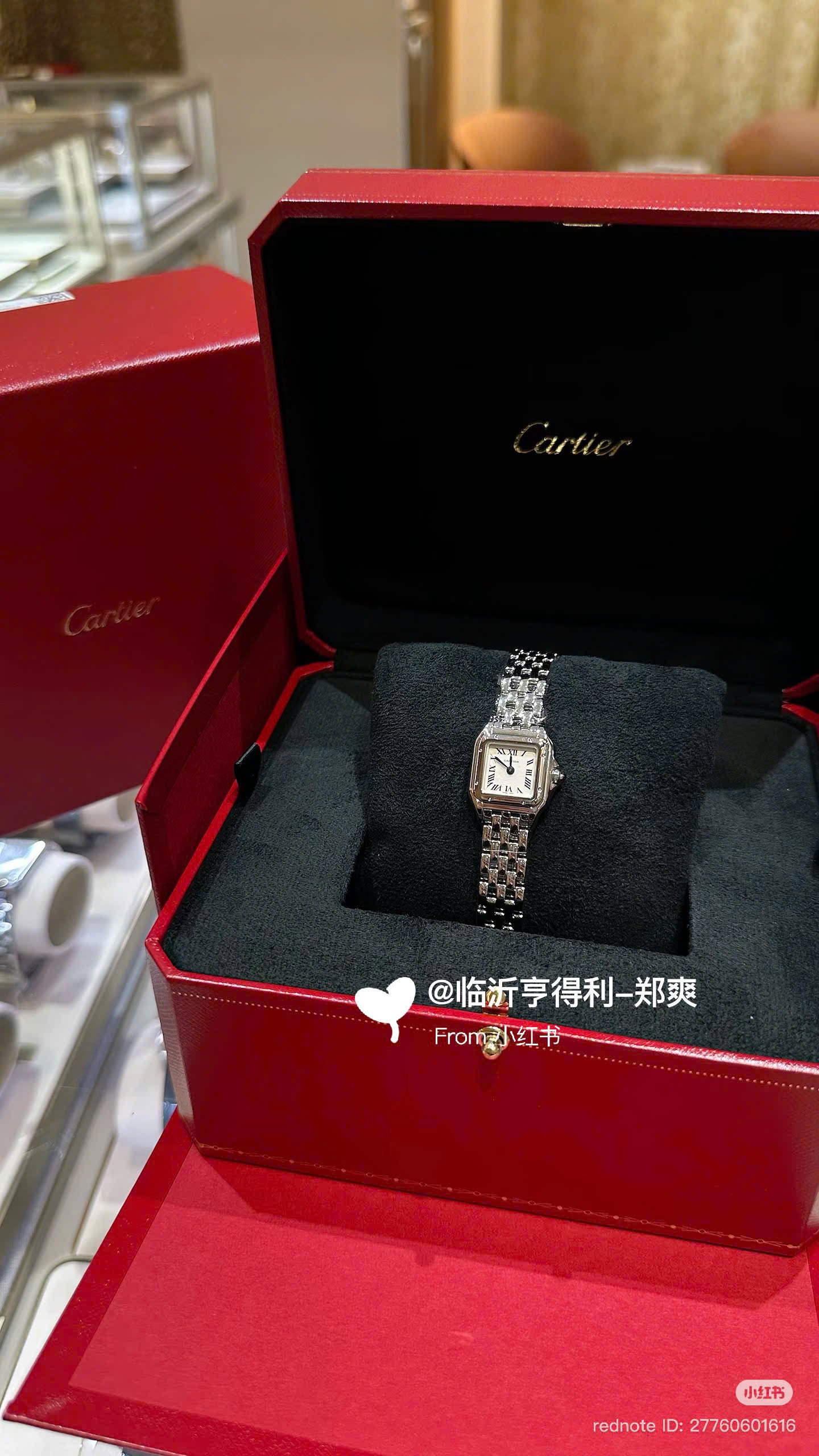 ĐỒNG HỒ CARTIER FULL BOX ĐỎ