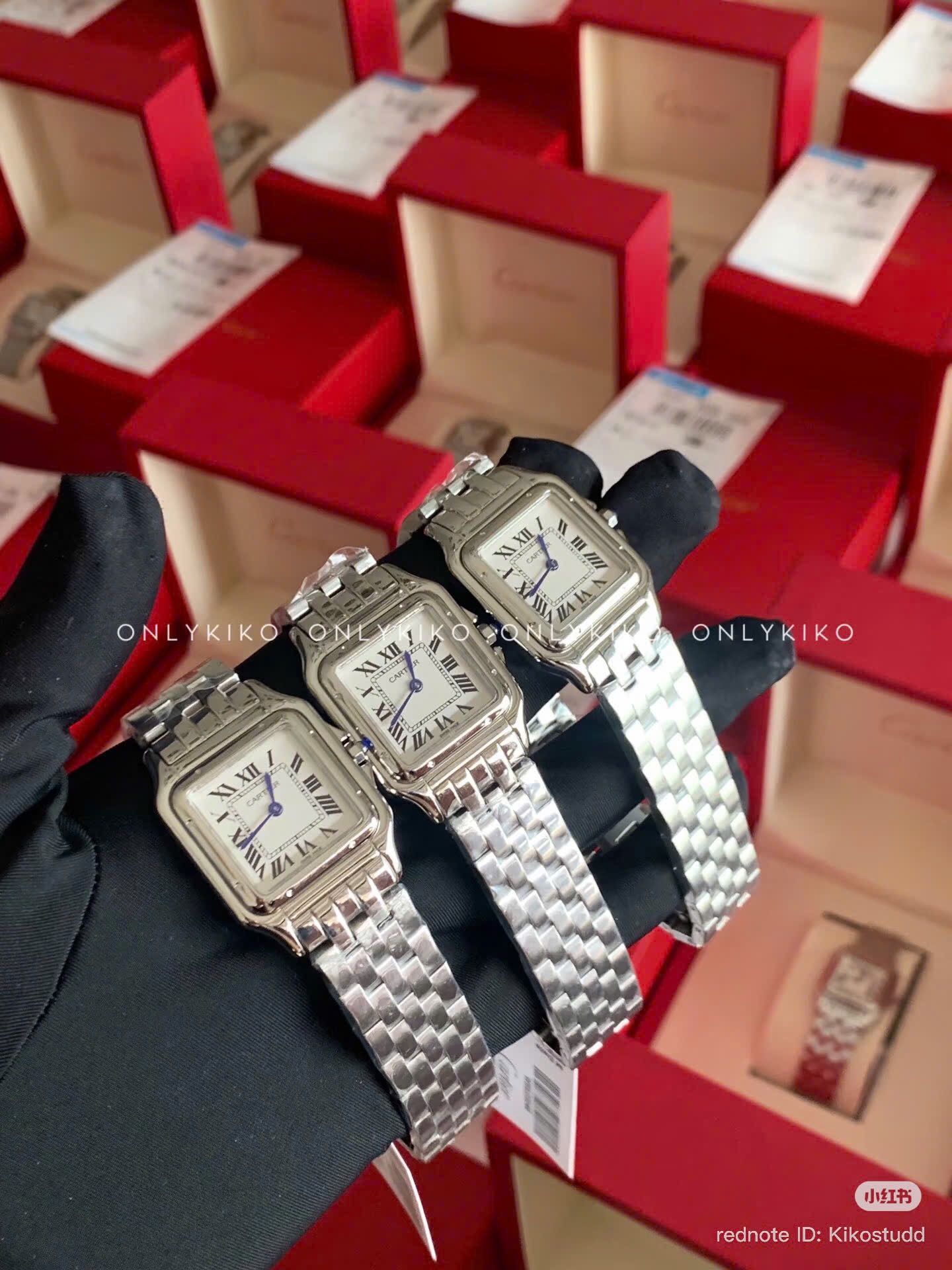 ĐỒNG HỒ CARTIER FULL BOX ĐỎ