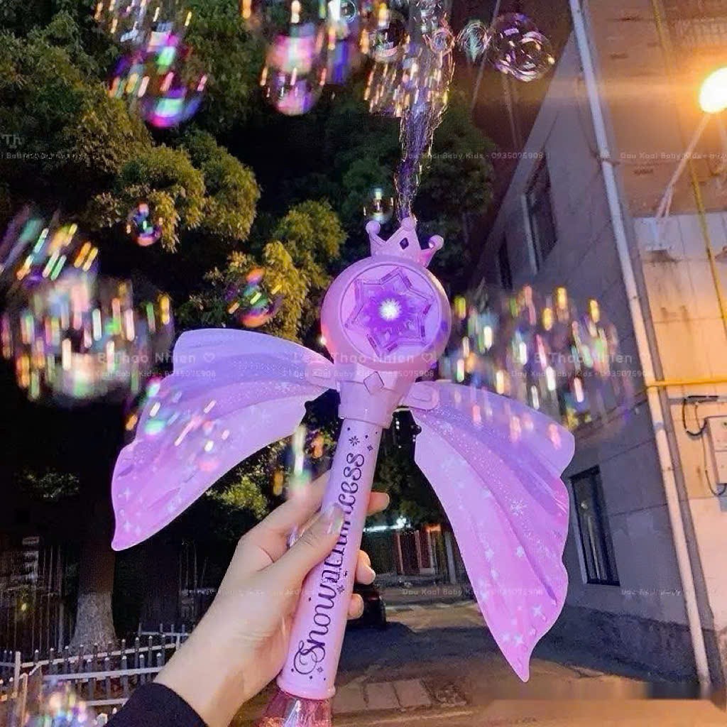 GẬY PHUN BONG BÓNG CÔNG CHÚA