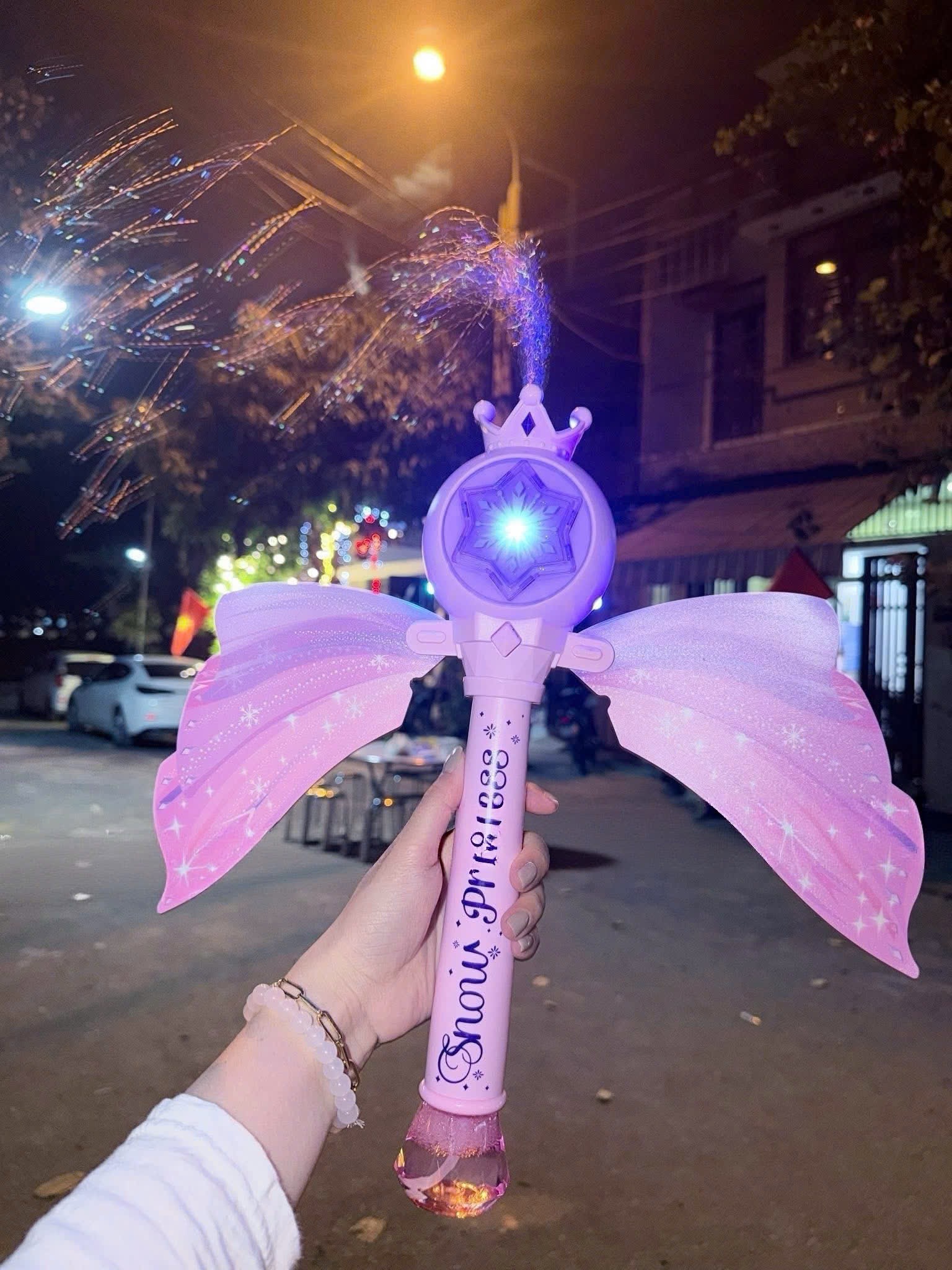 GẬY PHUN BONG BÓNG CÔNG CHÚA