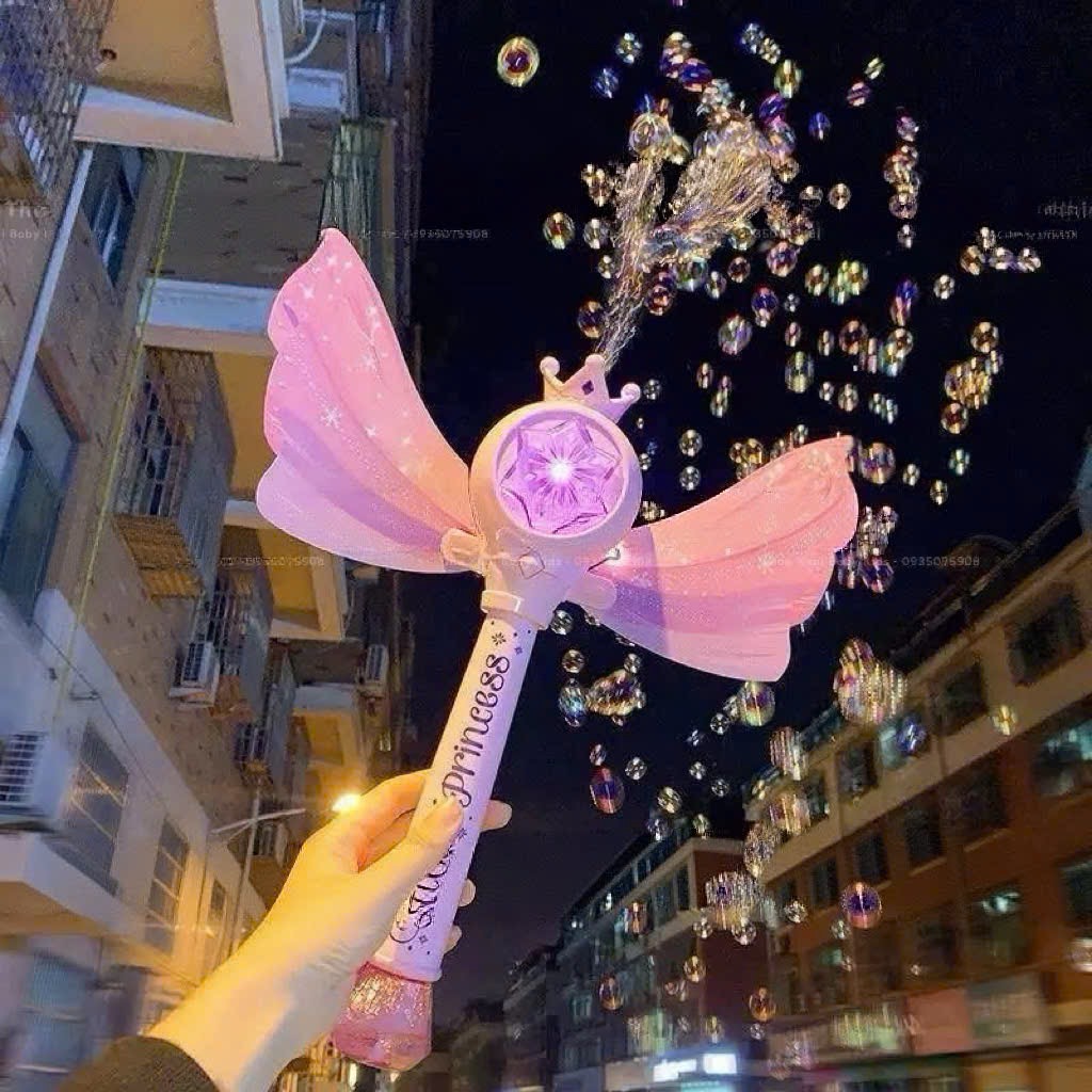 GẬY PHUN BONG BÓNG CÔNG CHÚA
