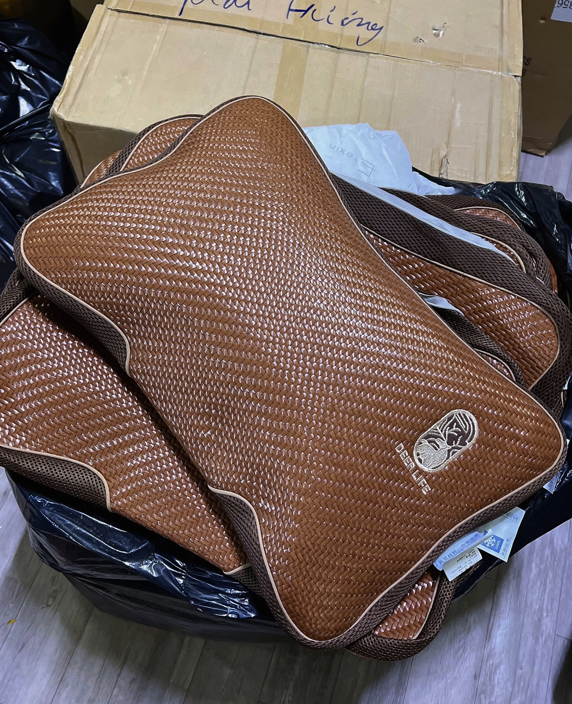 GỐI MÂY KÈM RUỘT THOÁNG MÁT
