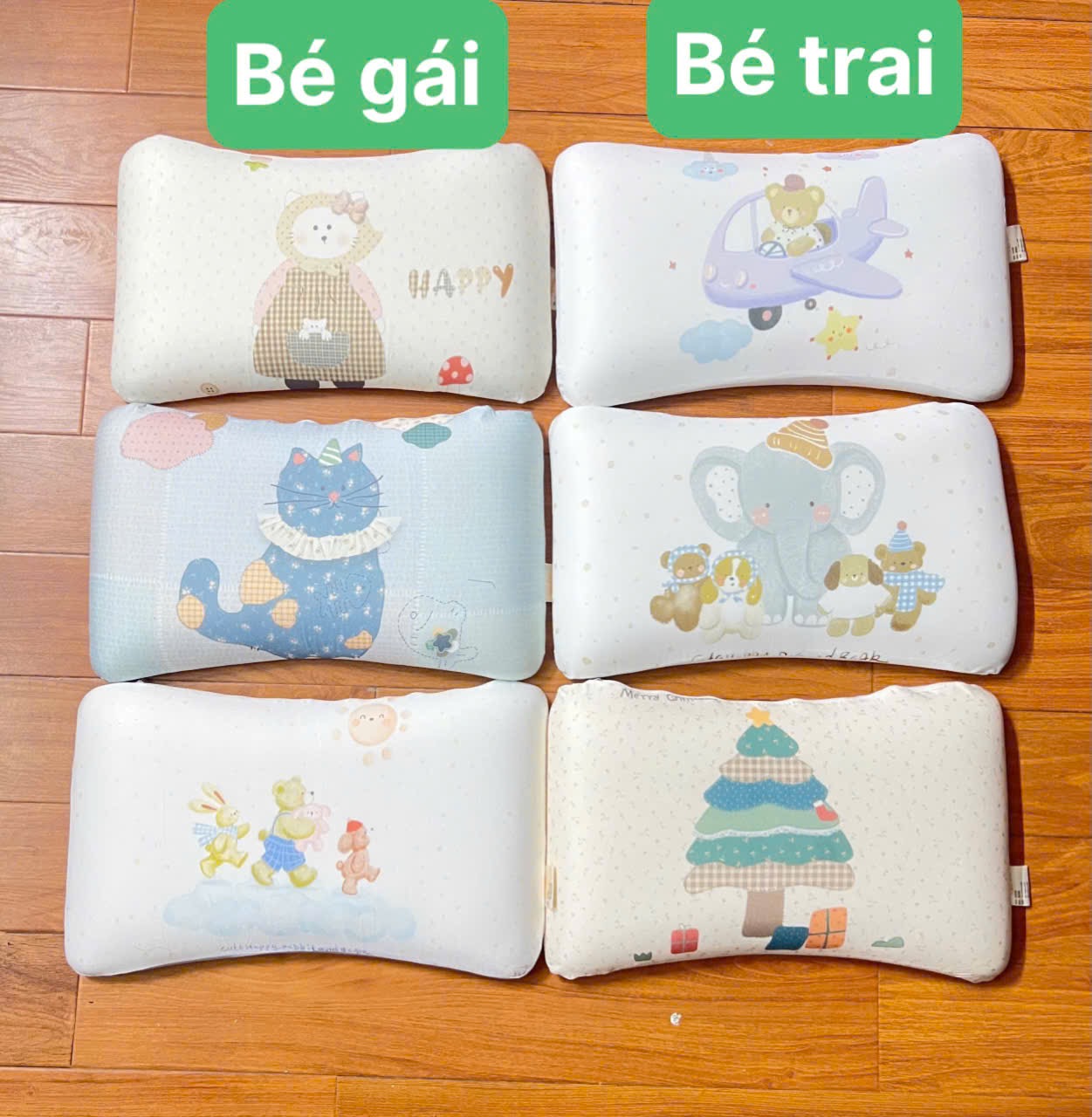 GỐI ÔM CAO SU CHO BÉ TRAI BÉ GÁI