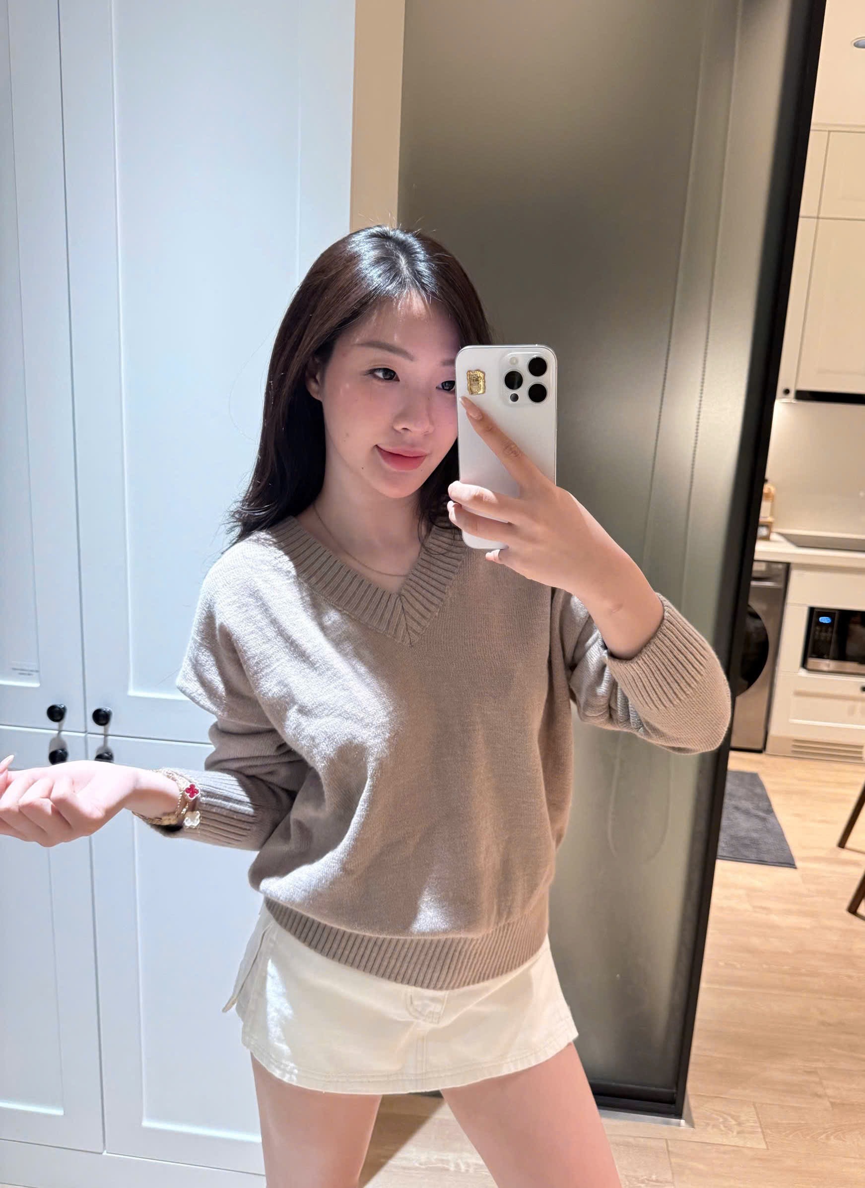 ÁO LEN CỔ TIM CÁNH DƠI 2 MÀU