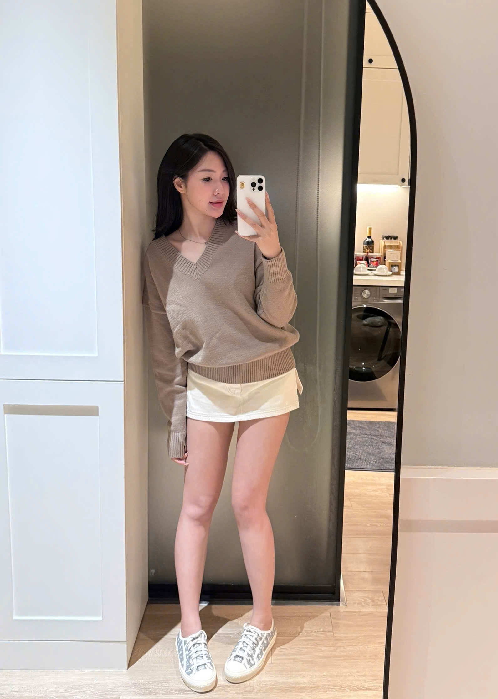 ÁO LEN CỔ TIM CÁNH DƠI 2 MÀU