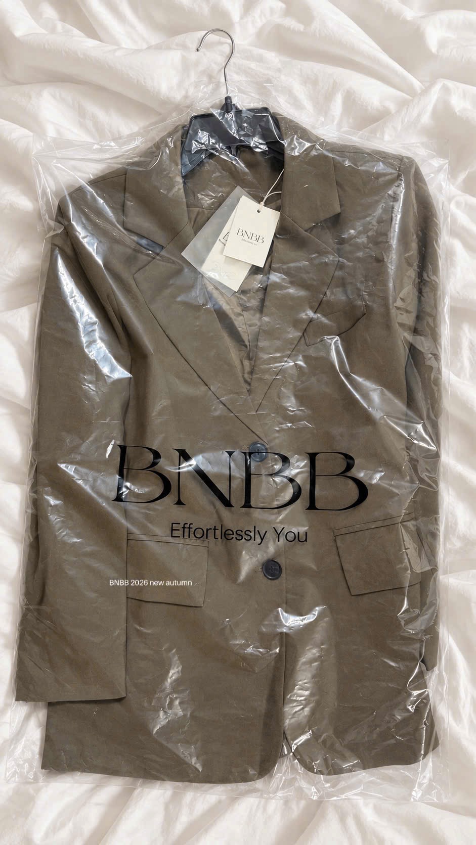 ÁO BLAZER BNBB MÀU NÂU RÊU