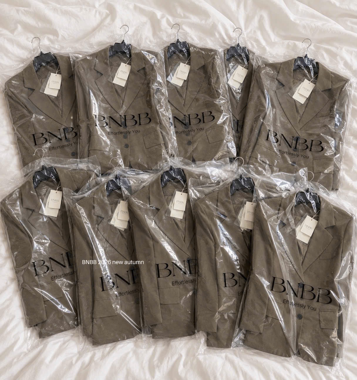 ÁO BLAZER BNBB MÀU NÂU RÊU