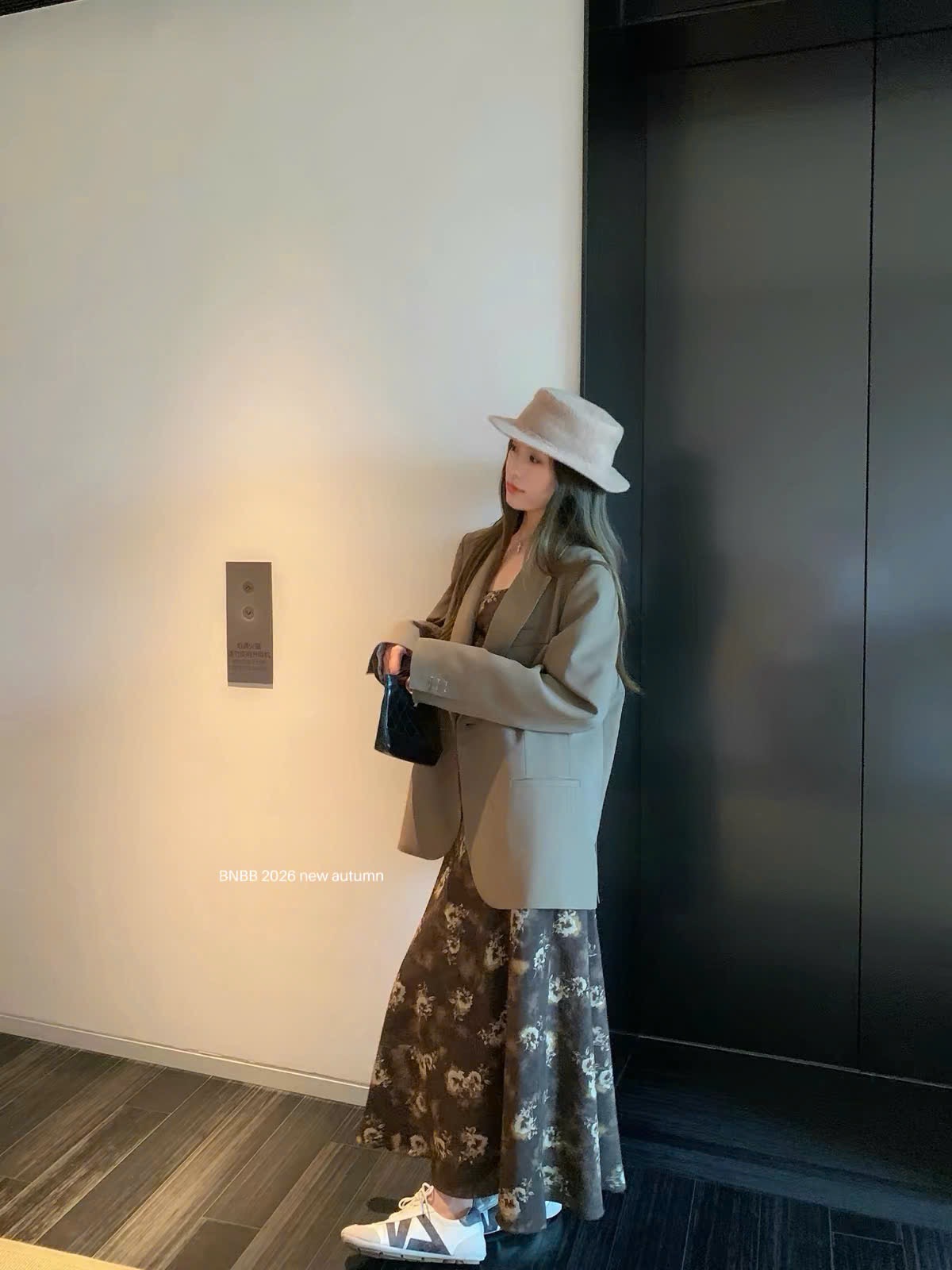 ÁO BLAZER BNBB MÀU NÂU RÊU