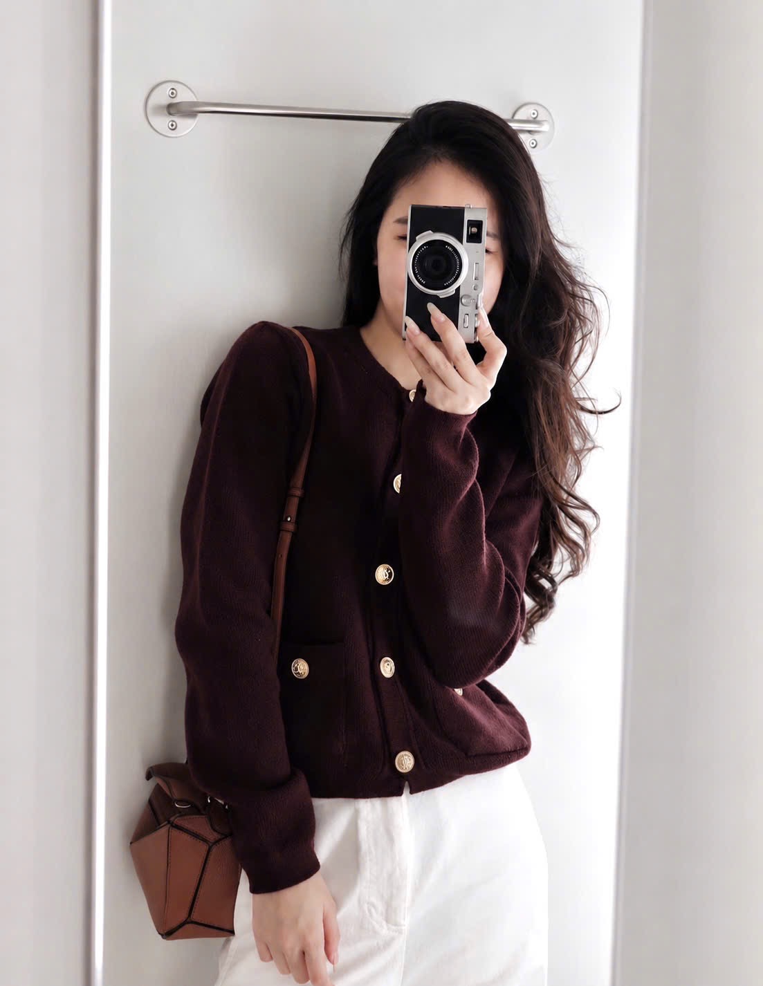 ÁO LEN CDG CÚC ĐỒNG ĐỎ MẬN JDMS