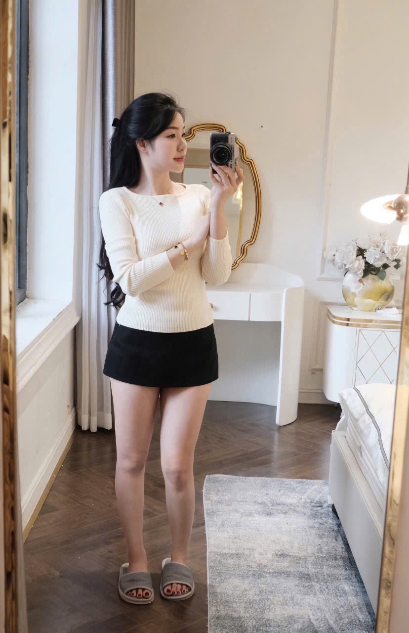 ÁO LEN CỔ THUYỀN JDMS 4 MÀU