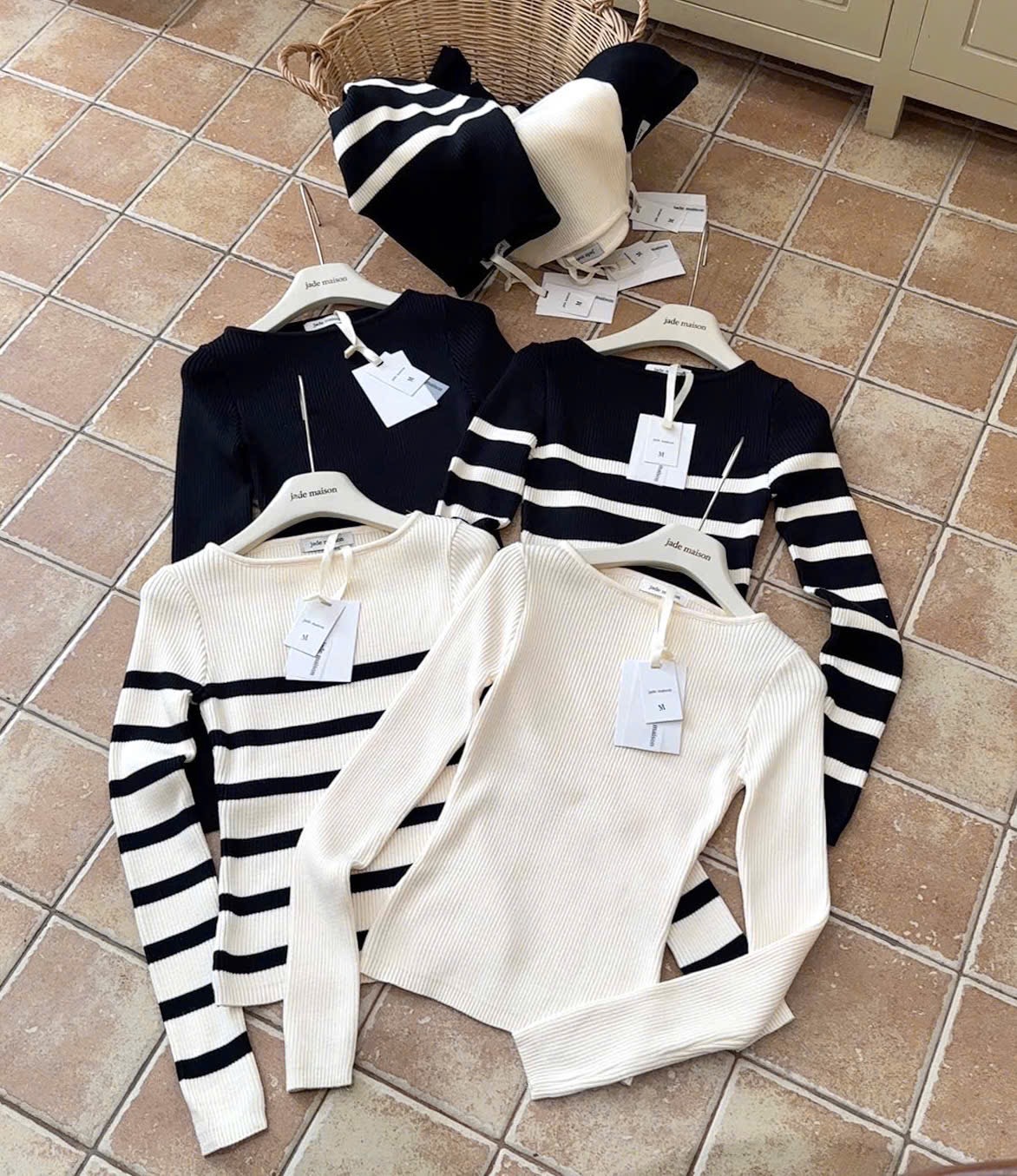 ÁO LEN CỔ THUYỀN JDMS 4 MÀU