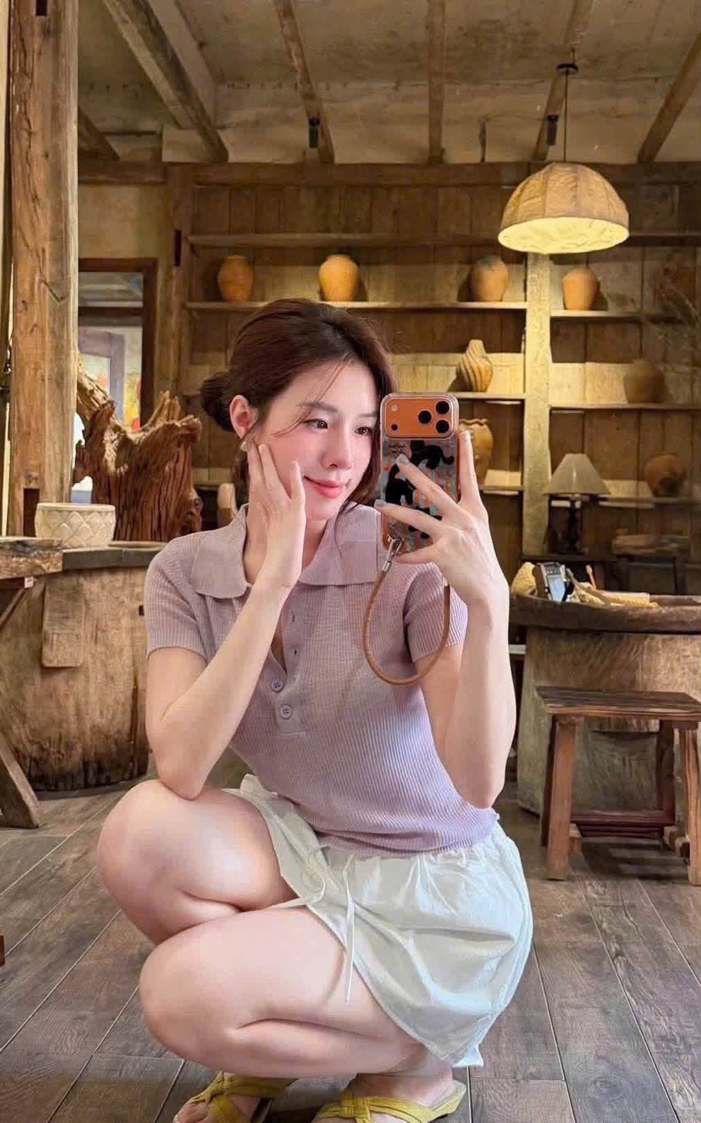 Gom - ÁO LEN TÍM CỘC TAY BNBB KÈM TÚI