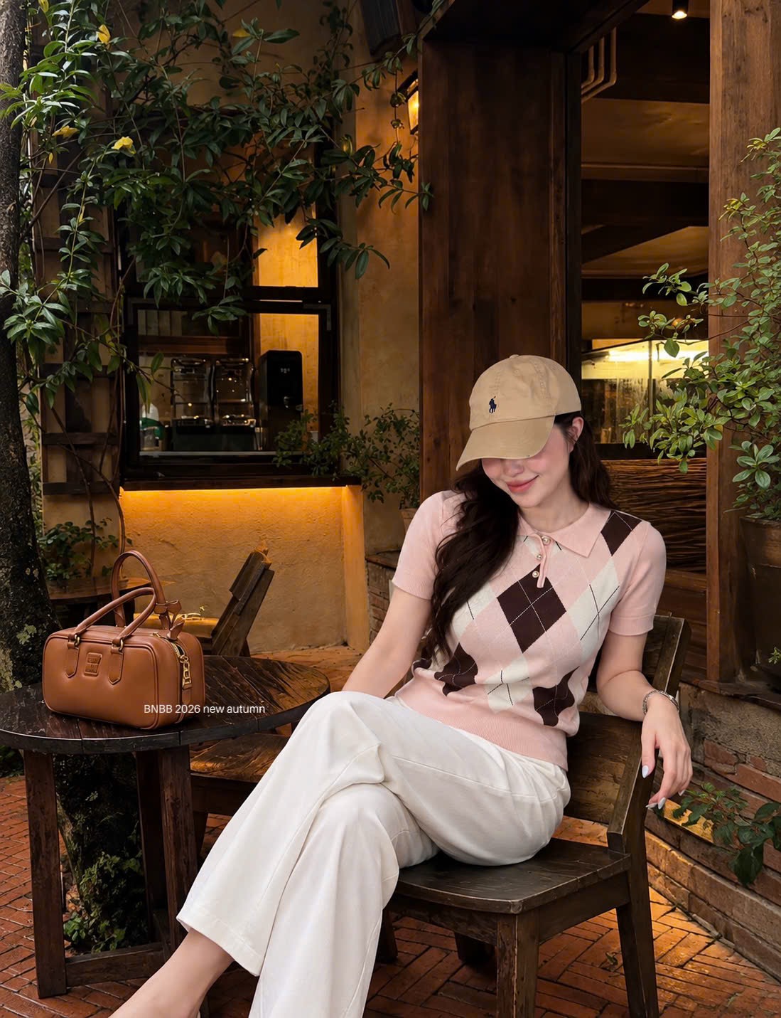 Gom - ÁO LEN TRÁM HỒNG BNBB CỘC TAY