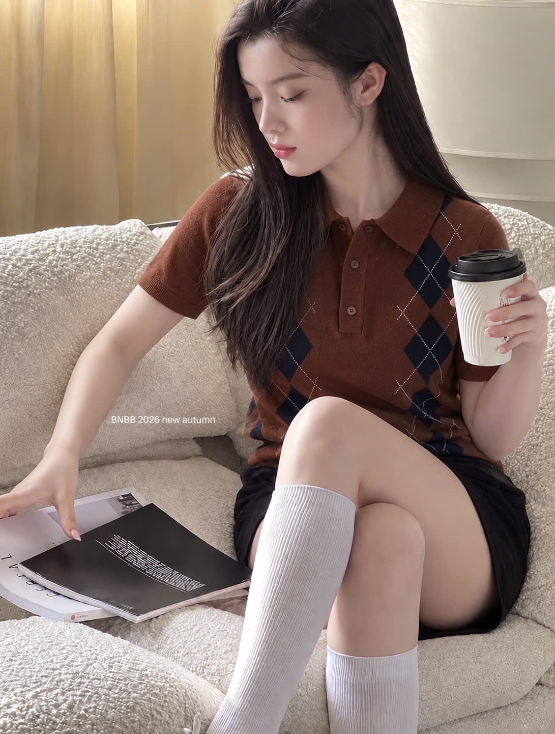 Gom - ÁO LEN TRÁM NÂU CỘC TAY BNBB