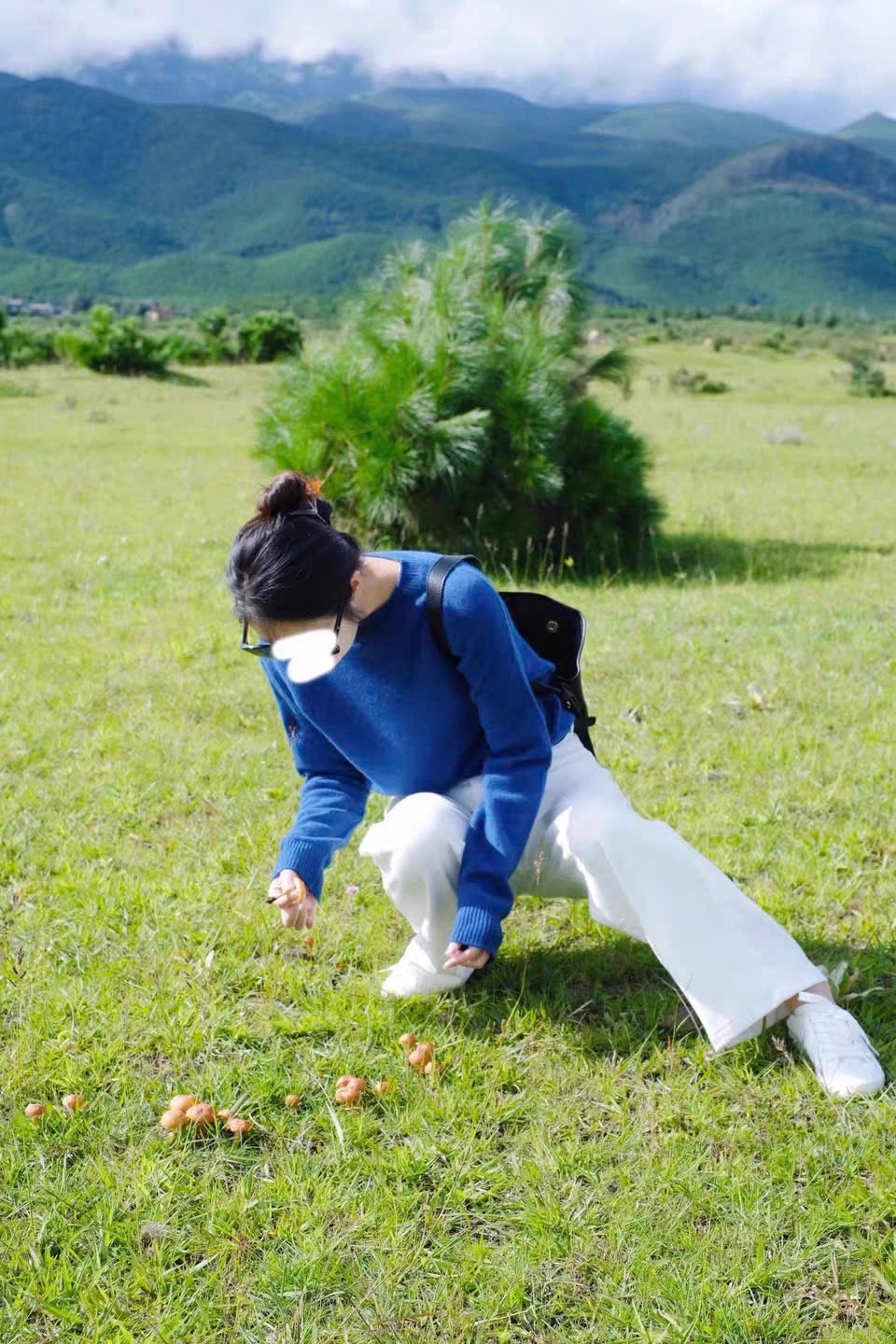 ÁO LEN XANH COBAN CỔ TRÒN DT JDMS
