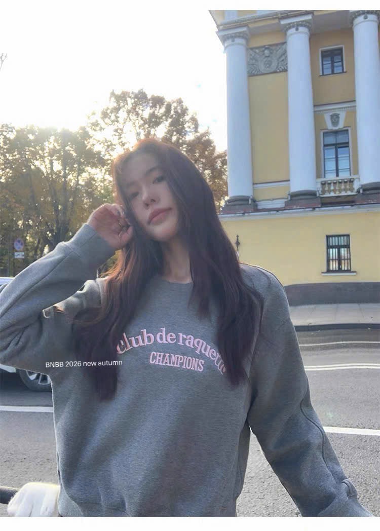 ÁO NỈ XÁM CHỮ CHAMPION BNBB