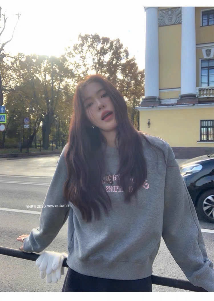 ÁO NỈ XÁM CHỮ CHAMPION BNBB