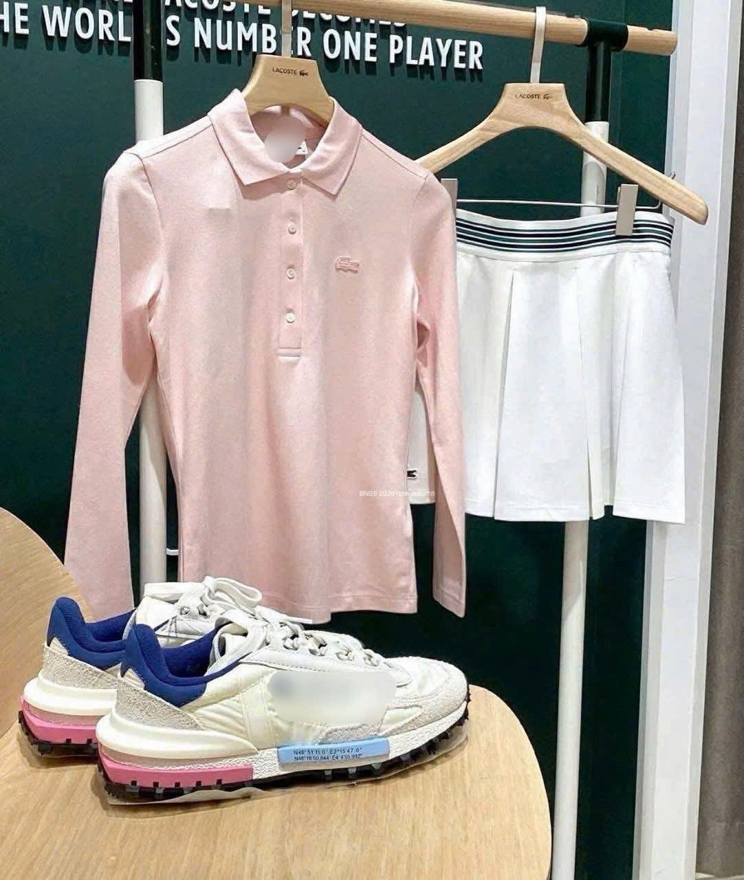 Gom - ÁO POLO HỒNG THÊU CÁ SAUA DT BNBB